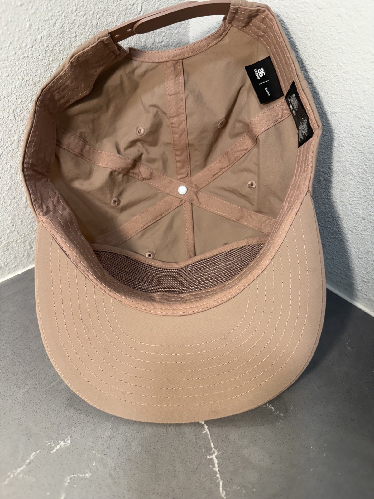 OBERMEYER Unisex Snapback Hat Blush Pink Surf Lightweight