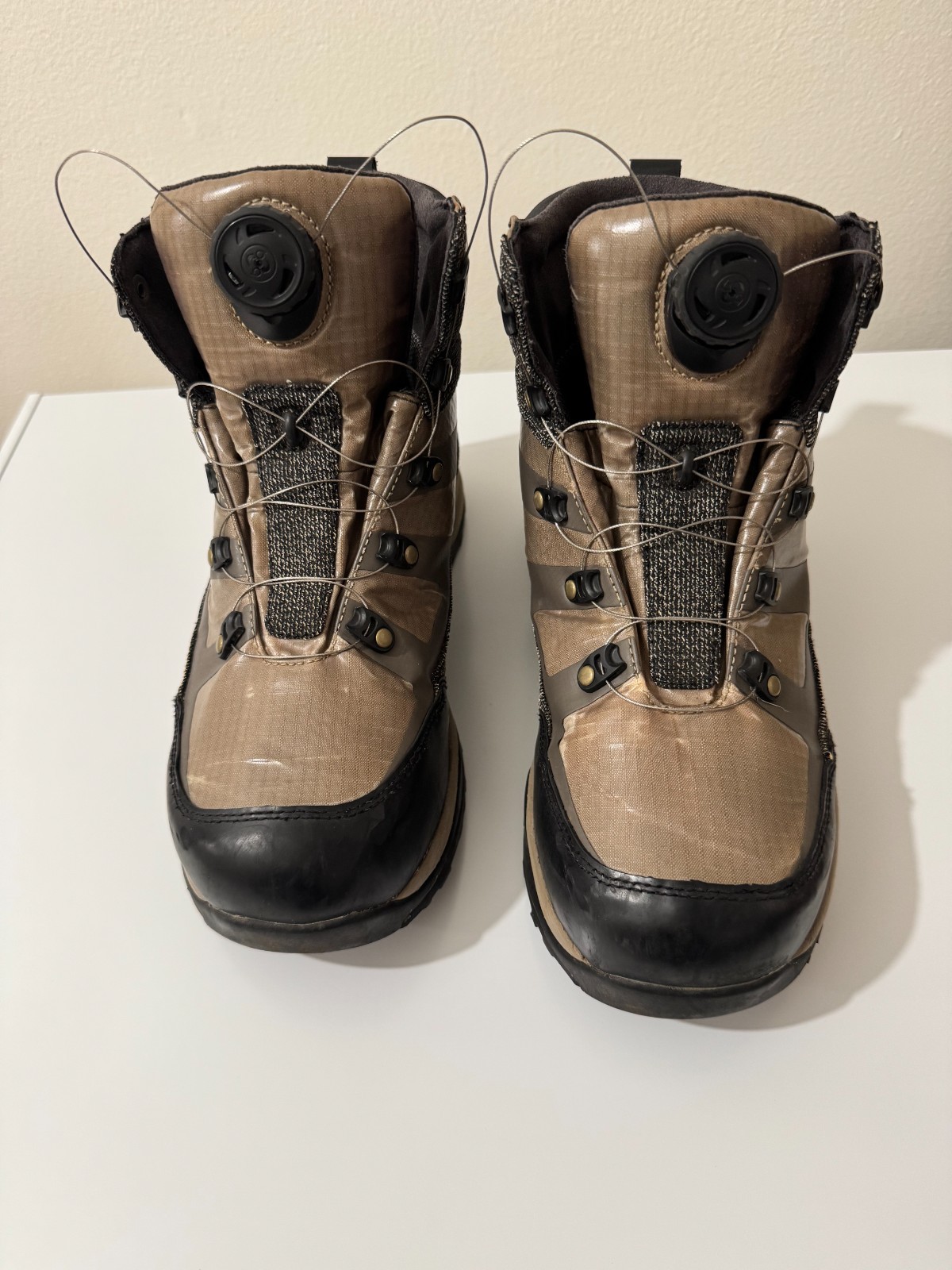LLBEAN FISHING WADING BOOTS, SIZE 8 WIDE (EE)