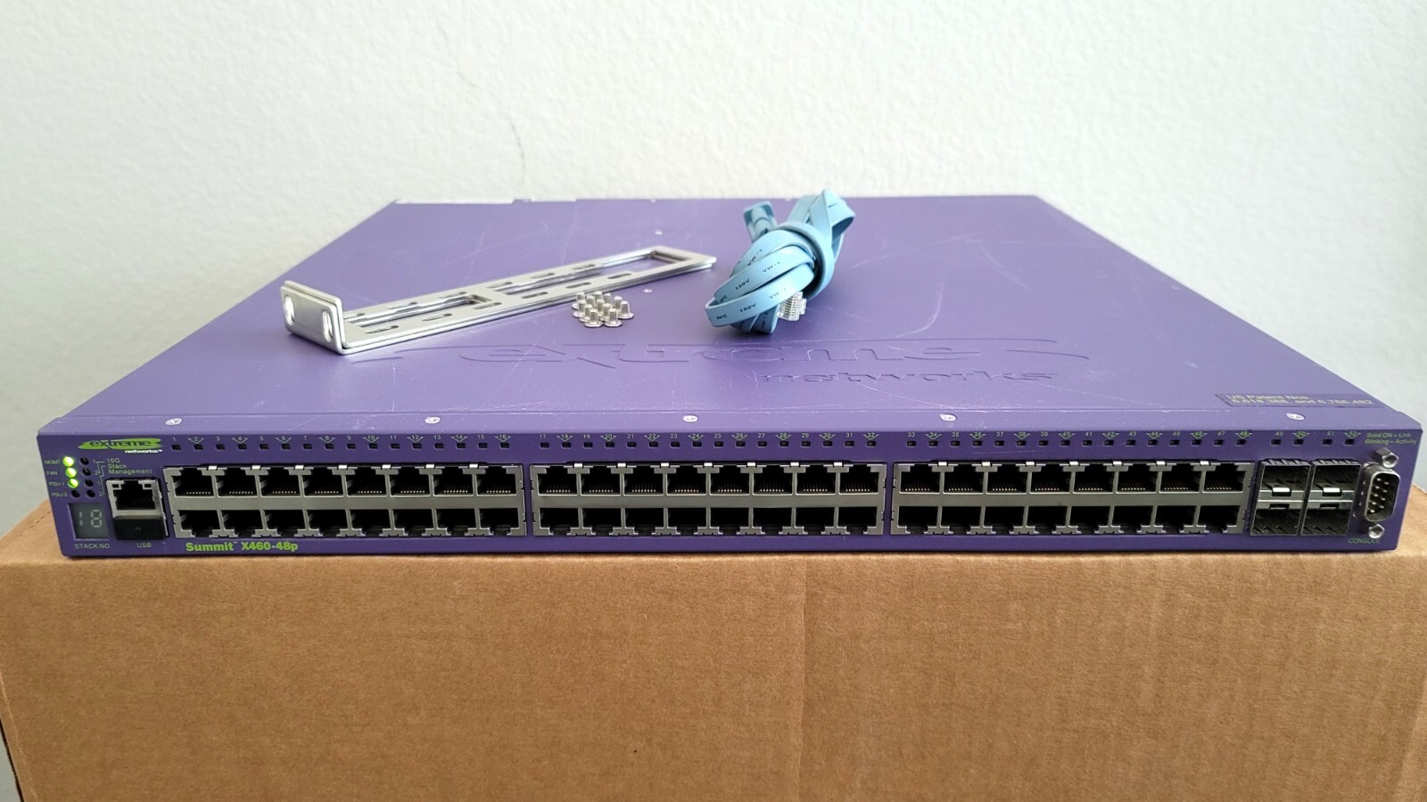 EXTREME NETWORK X460-48P  Summit 16404 With SUMMITSTACK Single Power