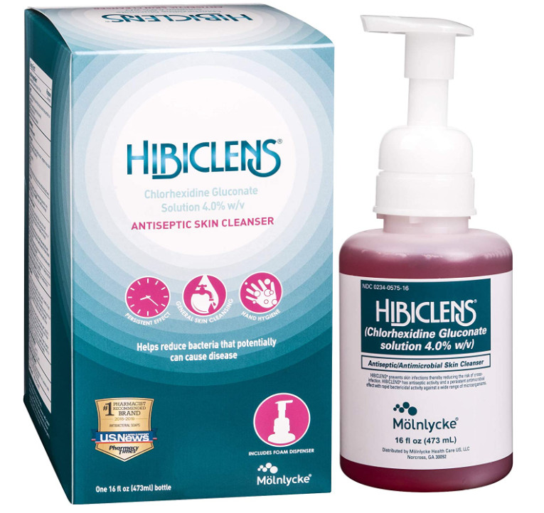 (2PK) Hibiclens 4% Antiseptic Soap and Skin Cleanser, 16 Fl Oz 7323190069088VL