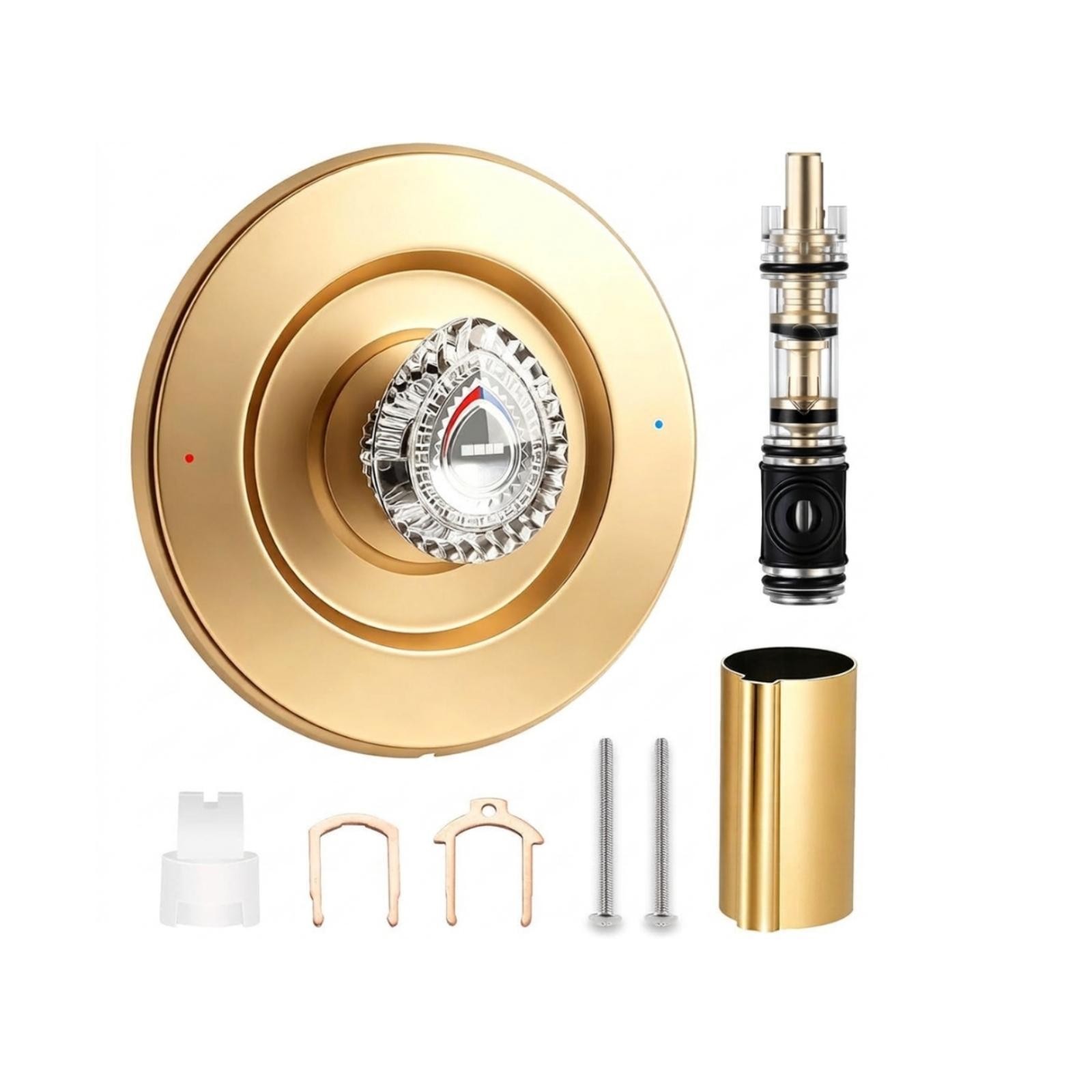 Shower Trim Kit with Compatible Hardware Cost-Effective for Homeowners