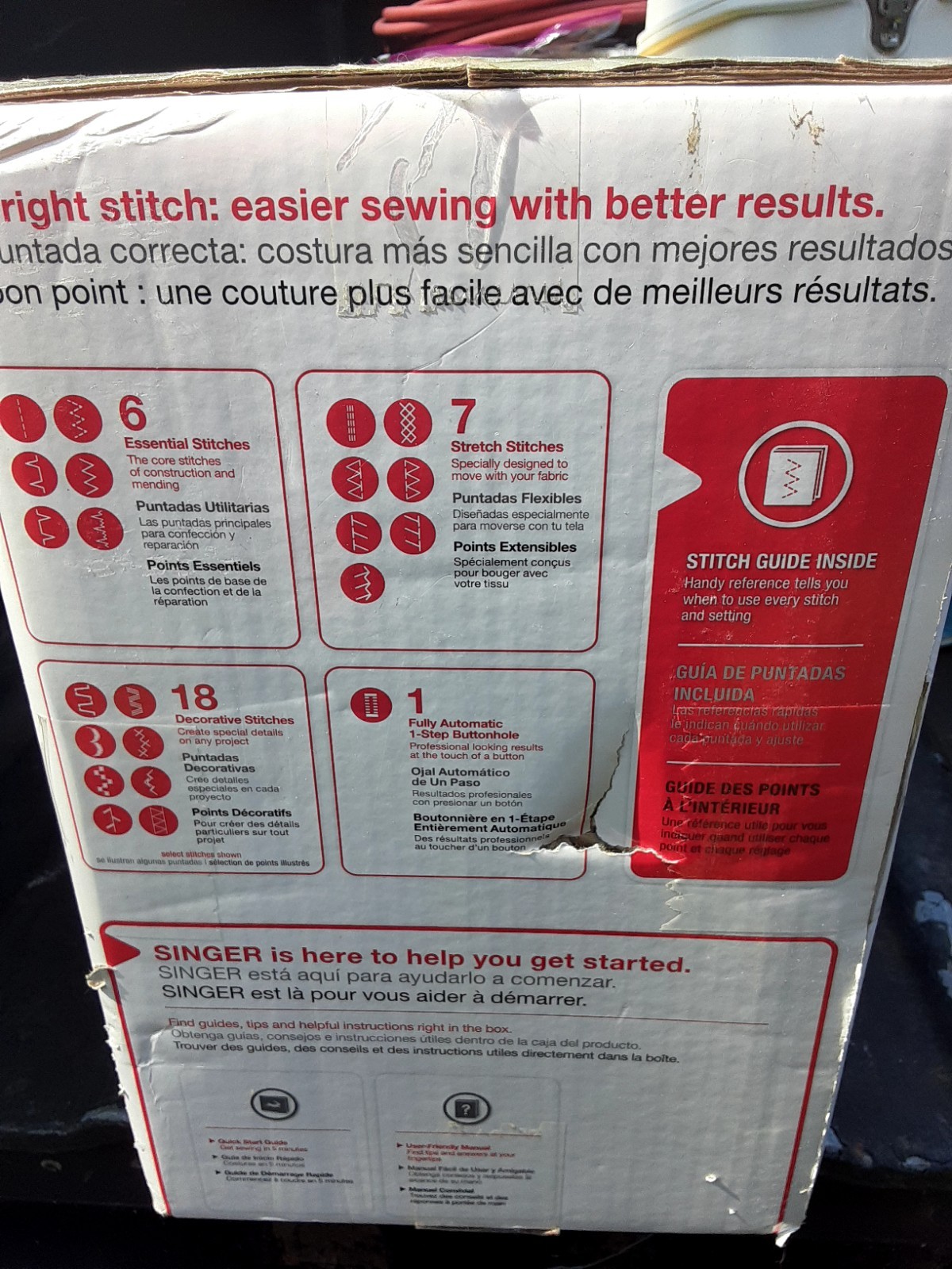 SINGER 4452 Heavy Duty Sewing Machine