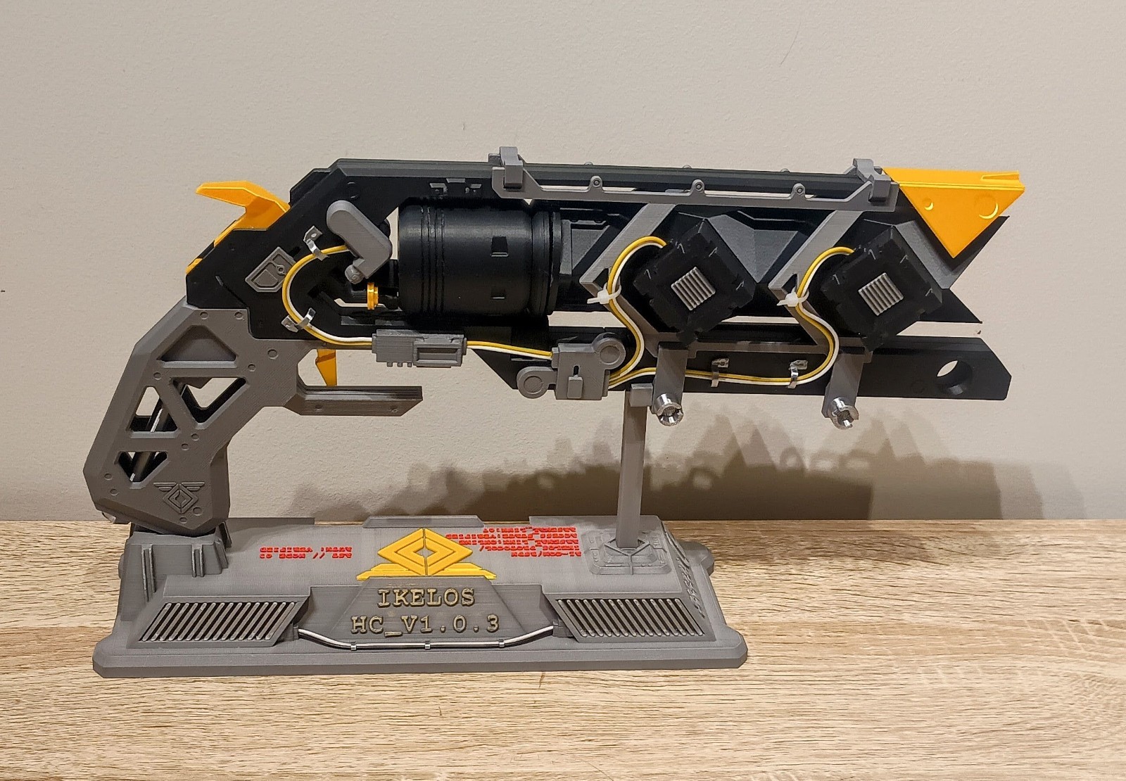 Destiny 2 IKELOS Hand Cannon Replica Prop with Custom Display Stand