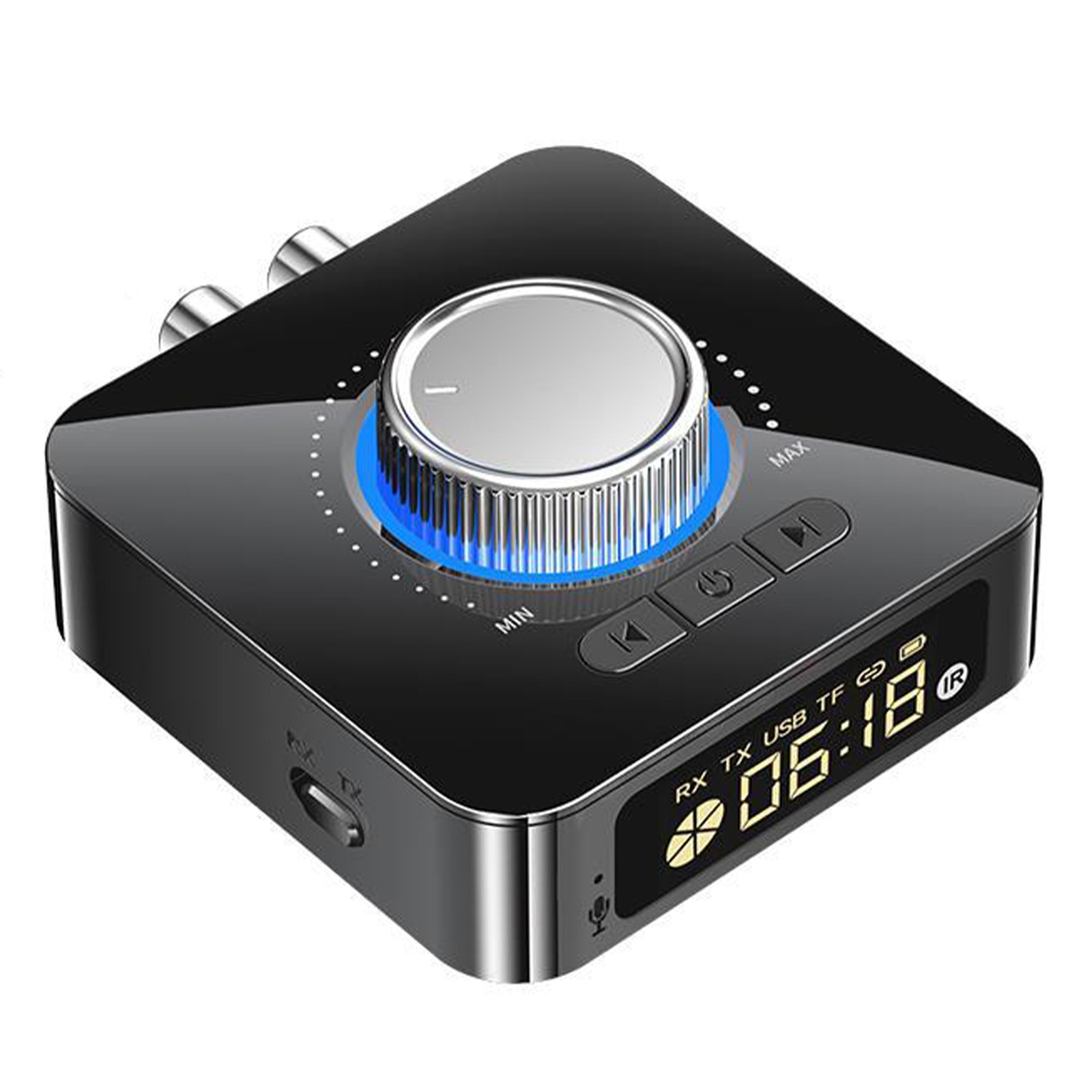 Bluetooth 5.0 Receiver Wireless 3.5mm Jack AUX TF Card RCA Audio Stereo Adapter
