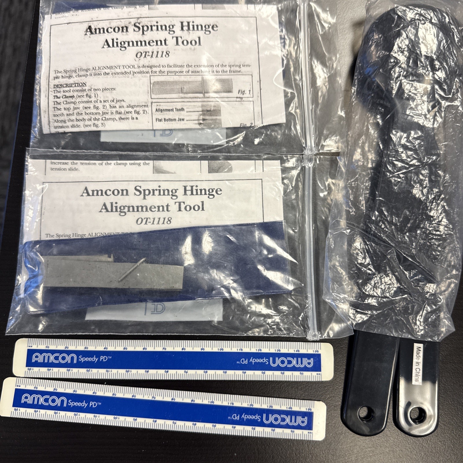 Amcon Laboratories Spring Hinge Alignment Tool Kit – Model OT-1118