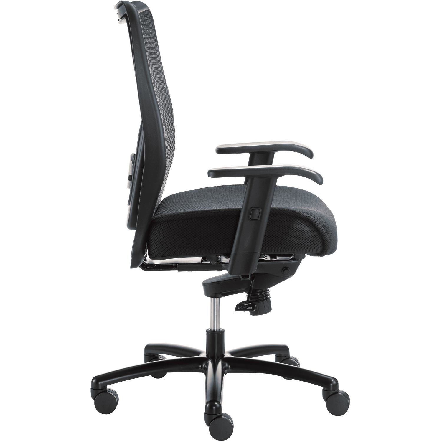 Global Industrial Big Tall Chair Mesh Back Fabric Upholstery