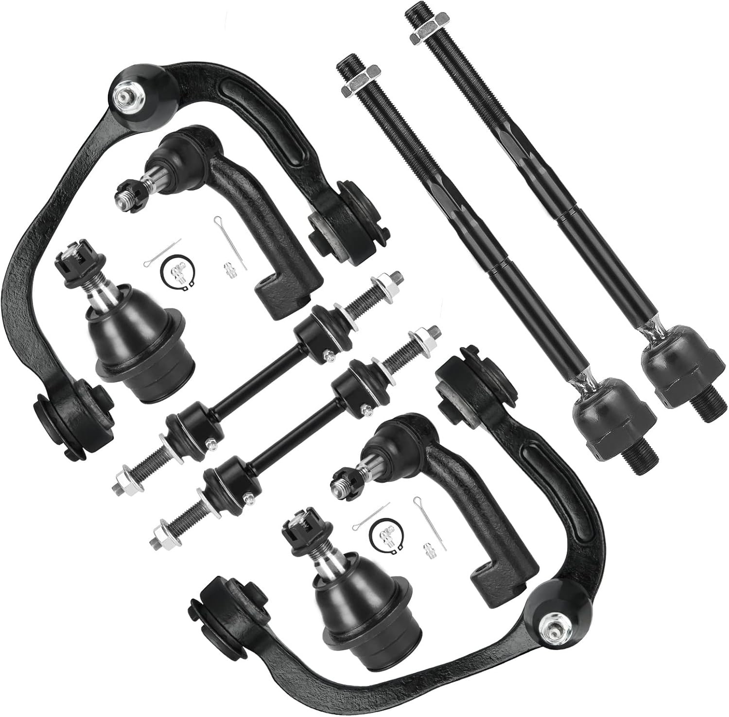 4WD Front Upper Arms Suspension Kit for 2009-2014 Ford F-150 4WD | No SVT Raptor