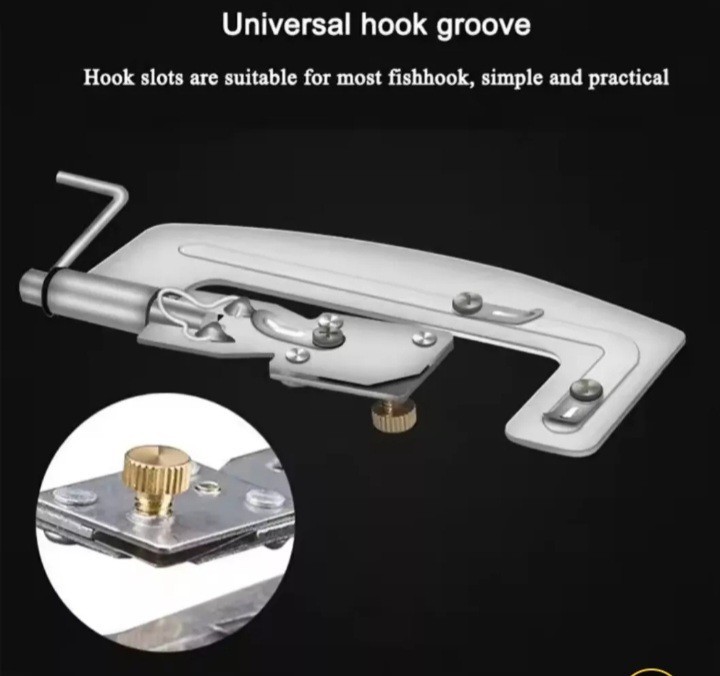 Fishing Hook Tier Tying Hook Tyer  Line Manual Knot Tying Tool UK 🇬🇧