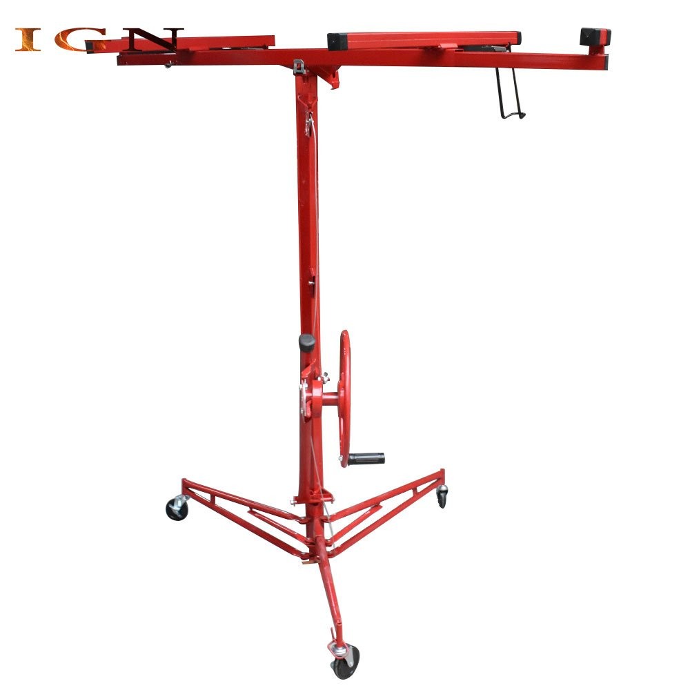 Safety Lock Plasterboard Panel Sheetrock Hoist Lifter Carrier Drywall Lift 16FT