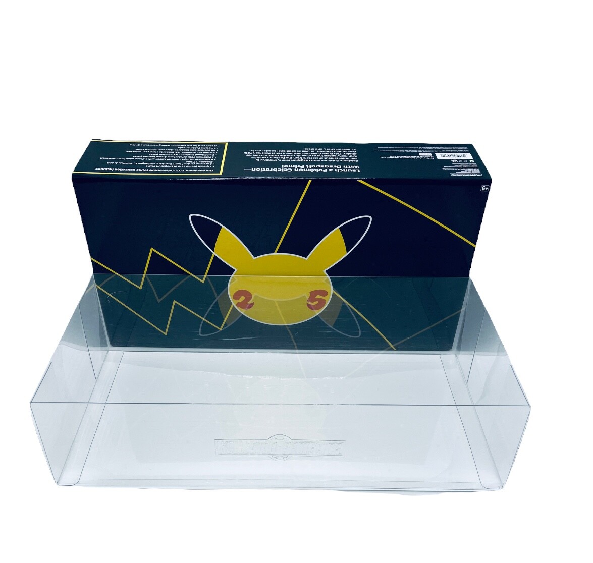 1 Plastic Protector fits Pokemon Celebrations 25th Anniversary Prime Box 0.50mm