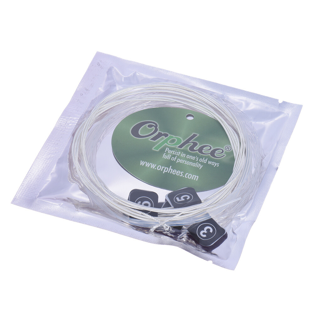 10 Sets of 6 Pcs Orphee NX36 Nylon Classical Guitar Strings (.028-.043) W3E6
