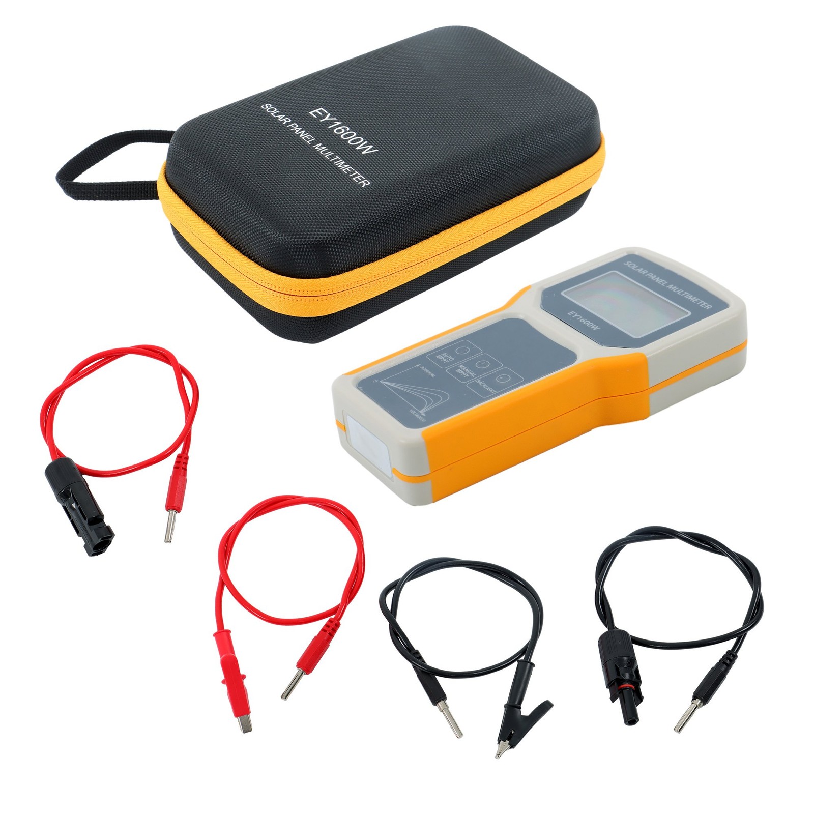 Solar Panel Tester 1600W MPPT Photovoltaic Panel Multimeter LCD Display