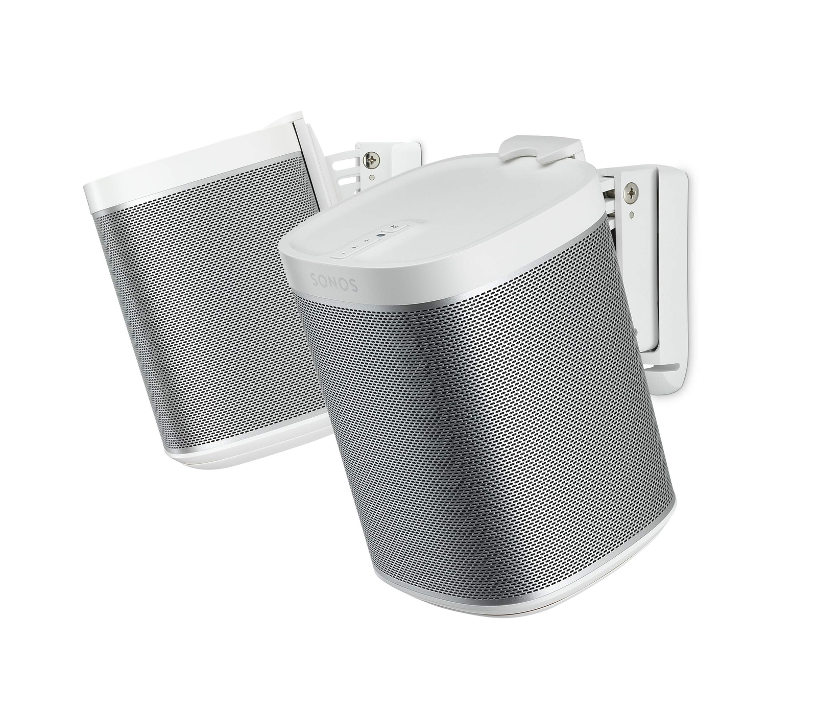 Flexson Wall Mount for SONOS One (Pair, White) pair