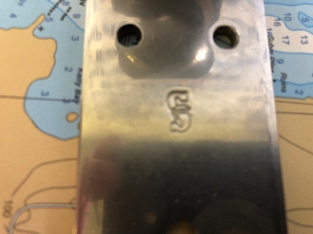 Schaefer Marine Stainless Steel Angled Antenna Bracket