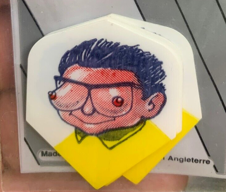 Rare: Vintage Durro Dart Fins Wings Flights Tits Nipples Breasts Glasses Eyes