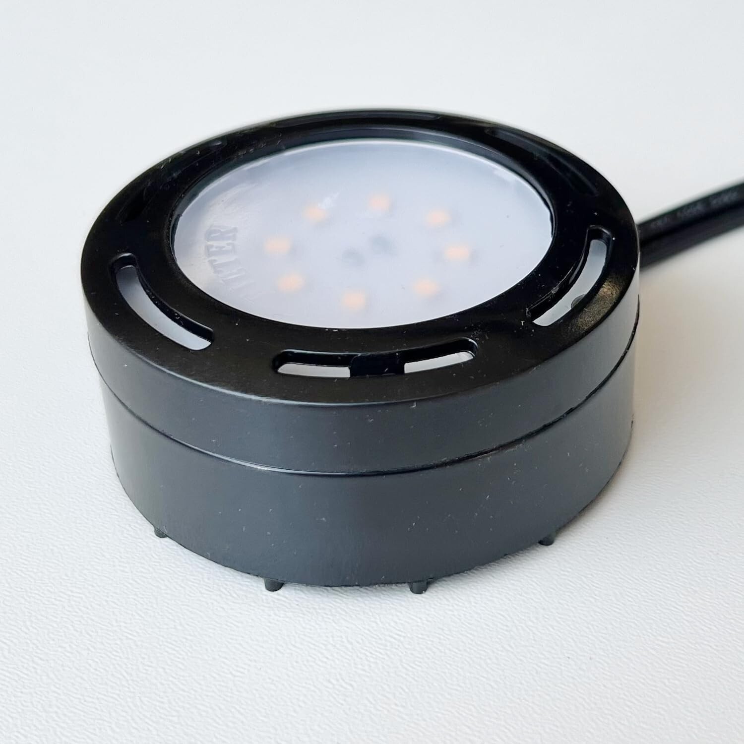 LED Puck Light Undercabinet Accent Kit 120V Series  LEDPL1BLK