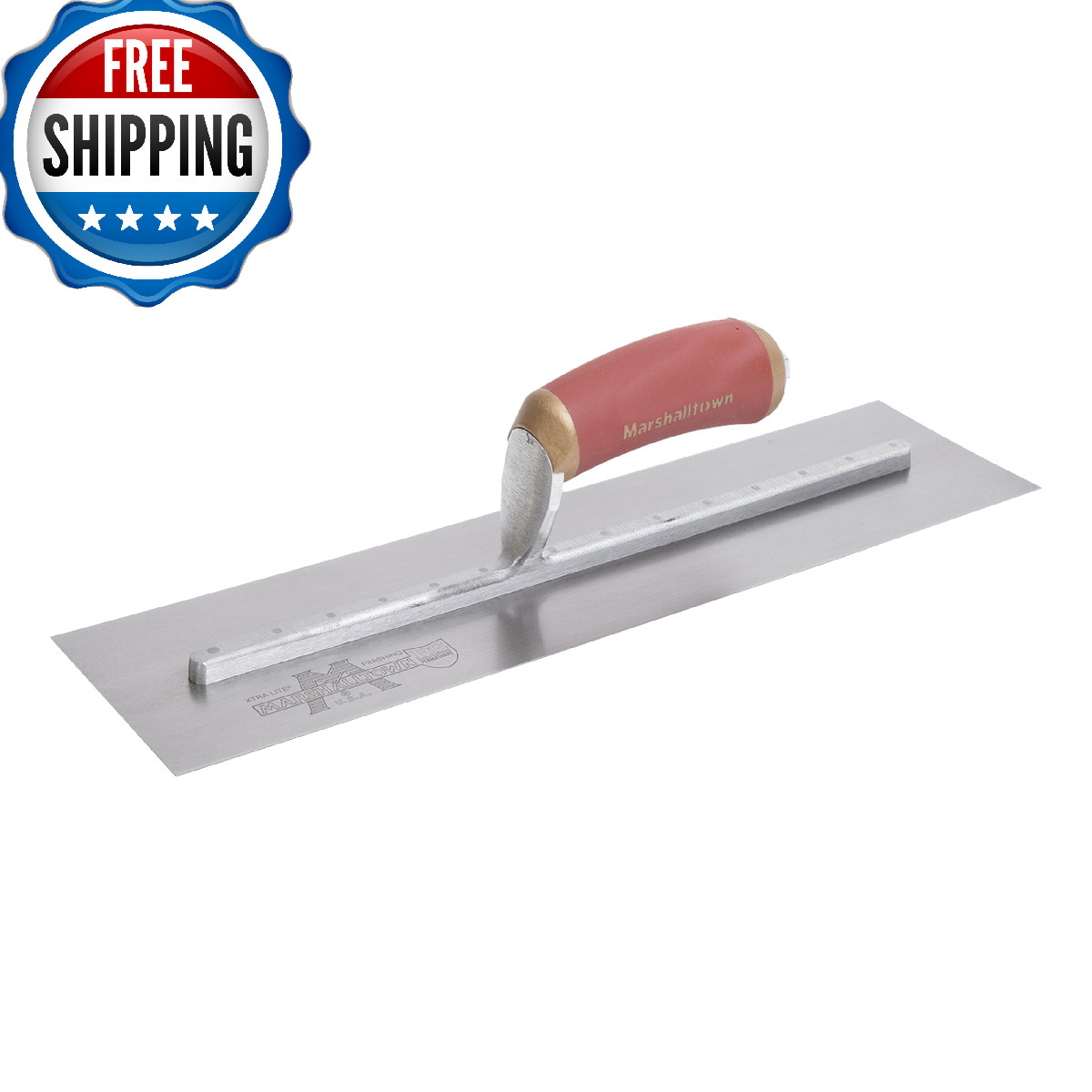 Marshalltown PermaShape 14x5 Inch Finishing Trowel High Carbon Steel Concrete To