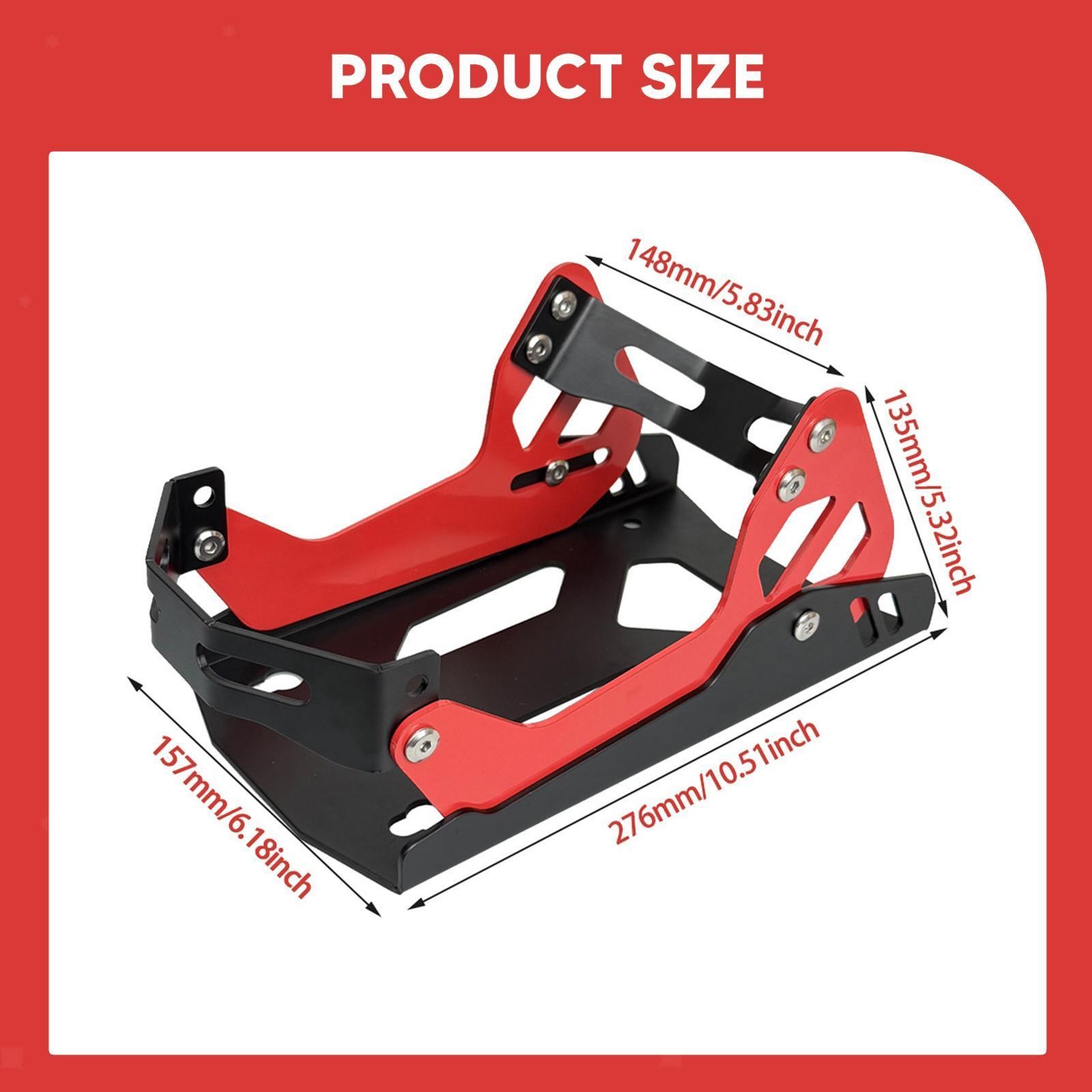 Motorcycle Wheel Chock Support Compact Universal Professional Portable Iron for