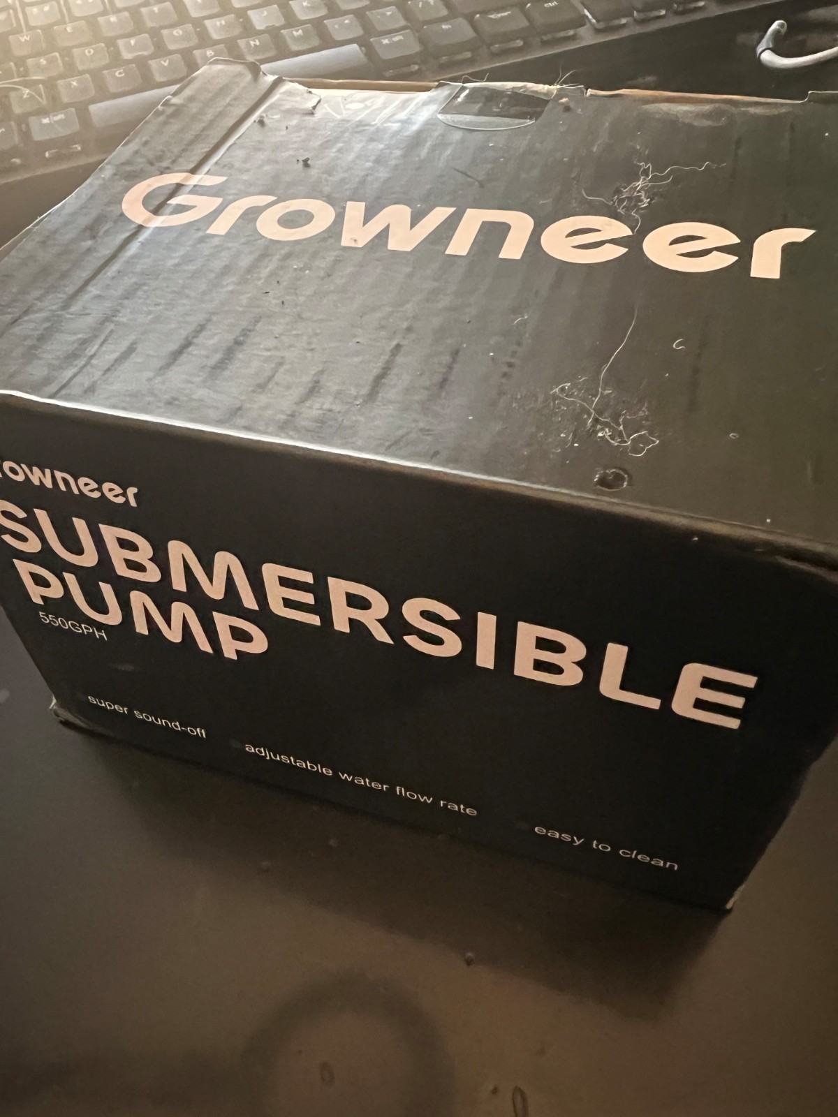 Growneer Submersible Pump 550GPH