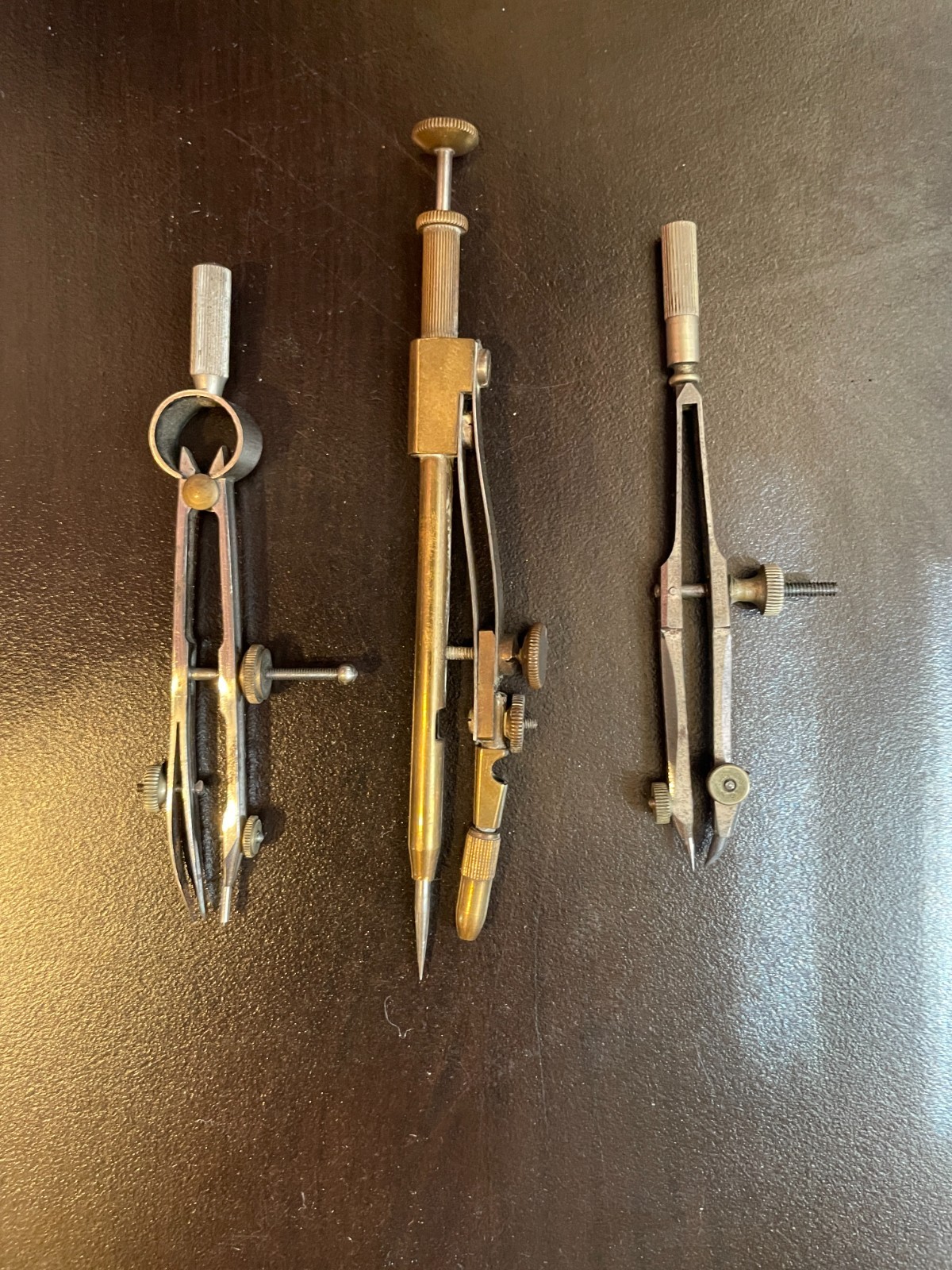 4 x Vintage Compasses