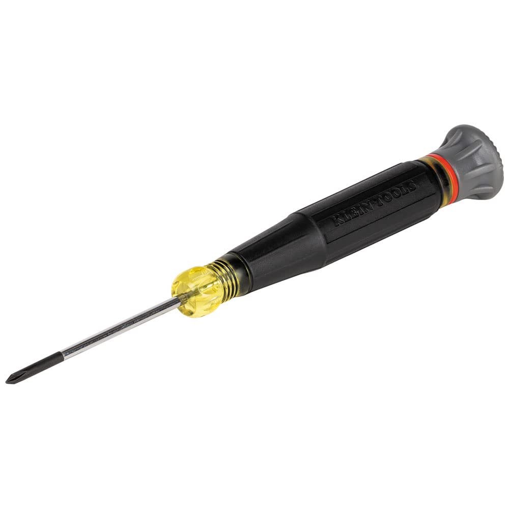Klein Tools 6222 Mini Precision Screwdriver #00 Phillips Cushion-Grip 2"