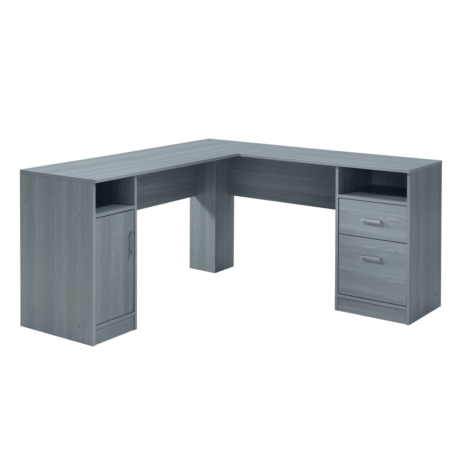 Techni Mobili Functional Computer Desk Computer Workstation w/ Multiple Storages