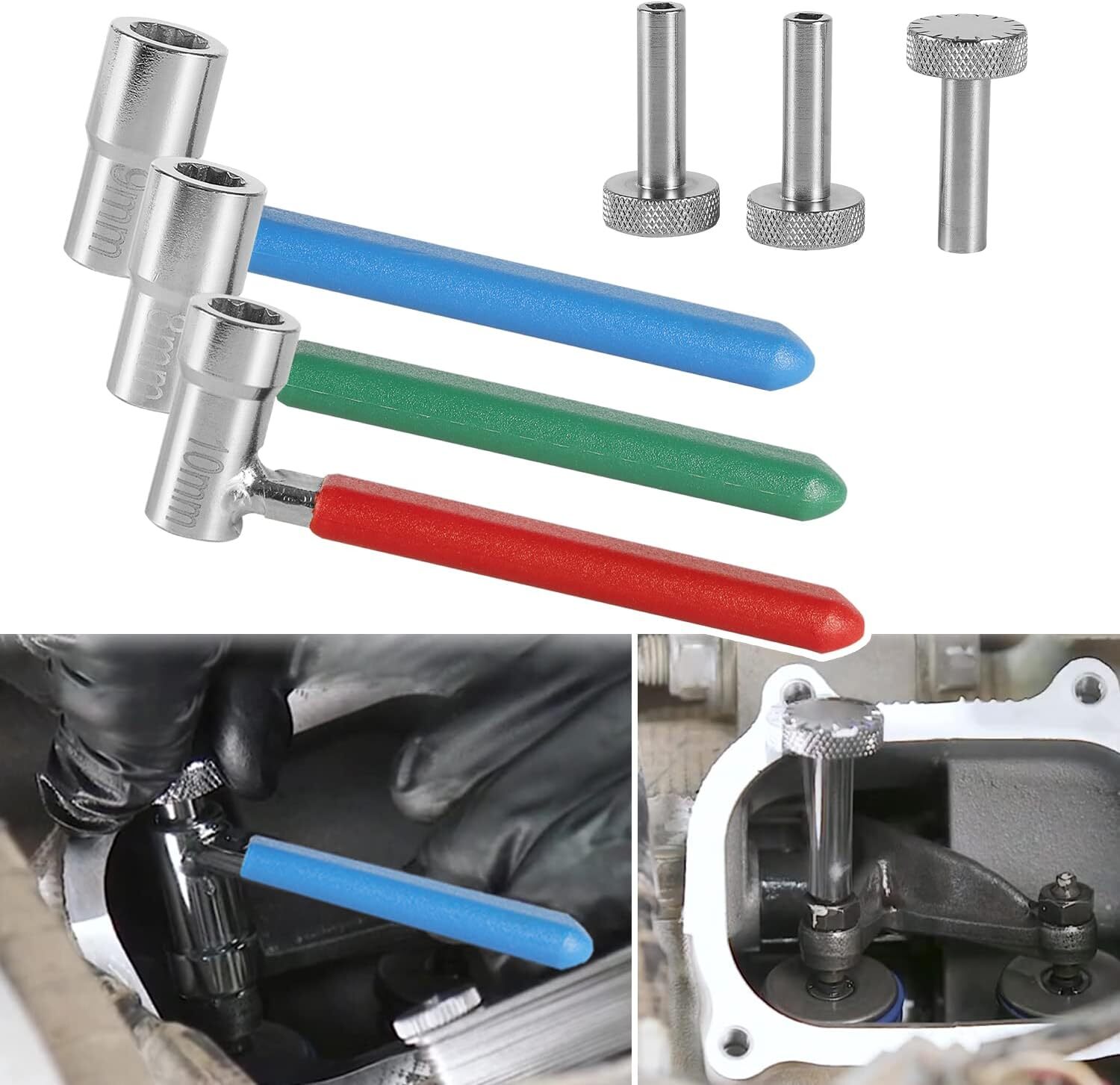 For Motorcycles ATVs & ATCs Small Engine Valve Tappet Adjusting Wrench Tool Kit