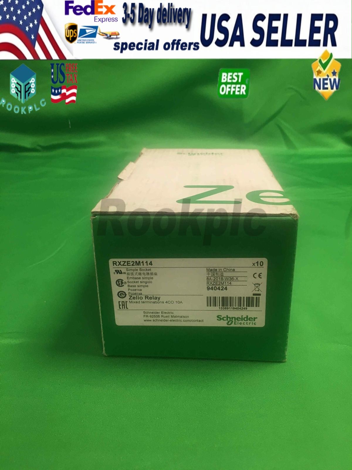 Schneider-Electric RXZE2M114 RXZE2M114 BOX OF 10 UNITS- US Free TAX
