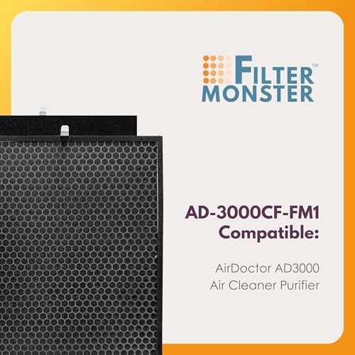 Filter-Monster Carbon Filter Compatible with 1 Carbon And 1 Pre-Filter