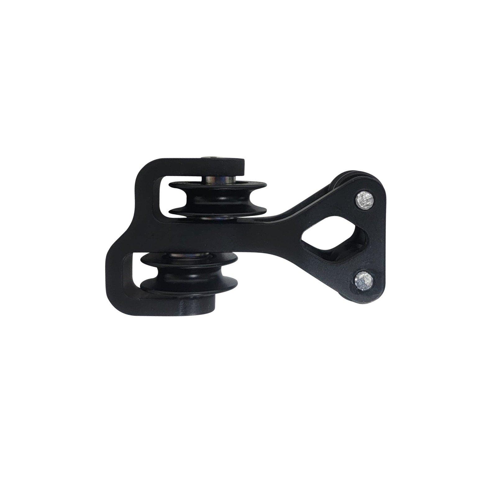 SAS Aluminum Compound Bow Cable Guard Roller Slide String Splitter Black