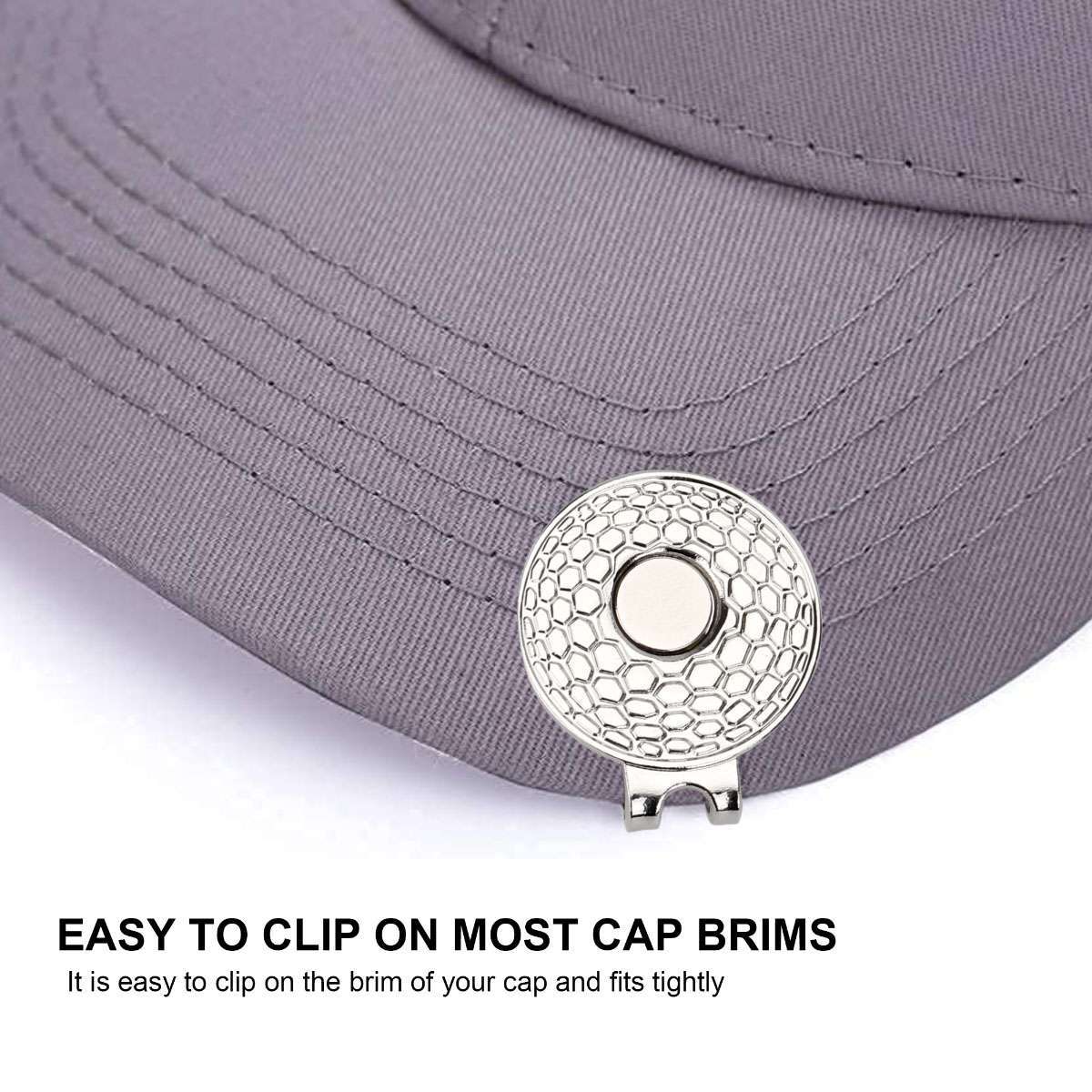 1/5/10Pcs Golf Magnetic Hat Clip Ball Marker Hat Clip For Ball Marker Golf Gifts
