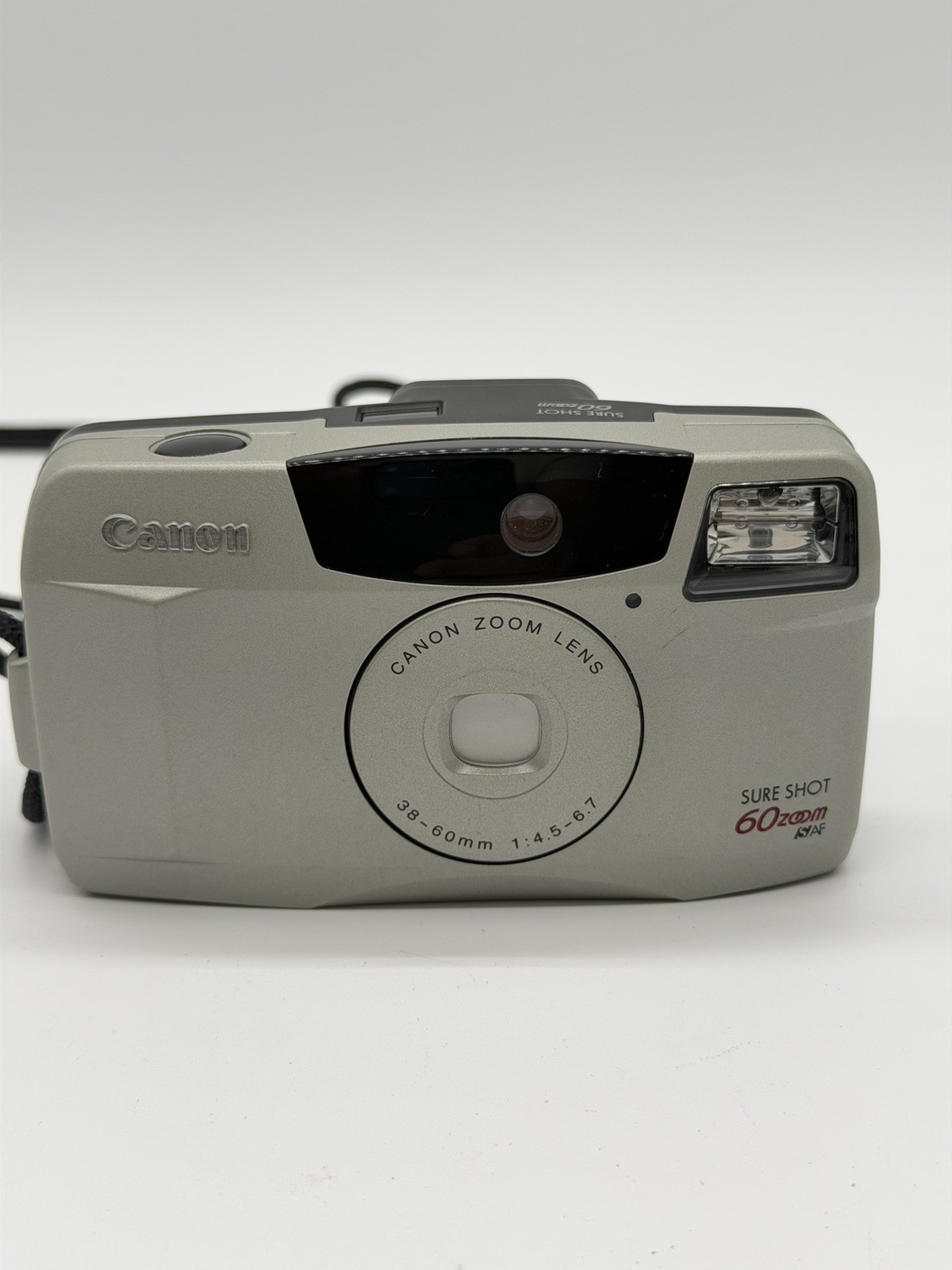 Canon Sure Shot 60 Zoom Date 35mm AF Point & Shoot Film Tested Works