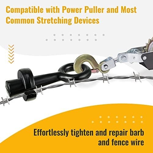 Dreyoo Barbed Wire Pullers, Replacement for S16111000 Wire Gripper for Barb Wire