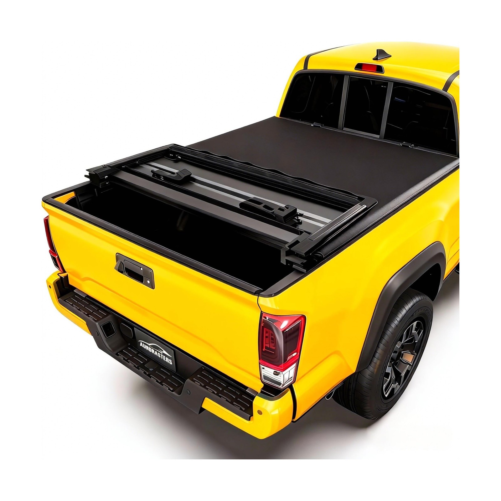 Soft Tri-Fold Truck Bed Tonneau Cover Compatible with 2009-2025 2026 Dodge Ra...