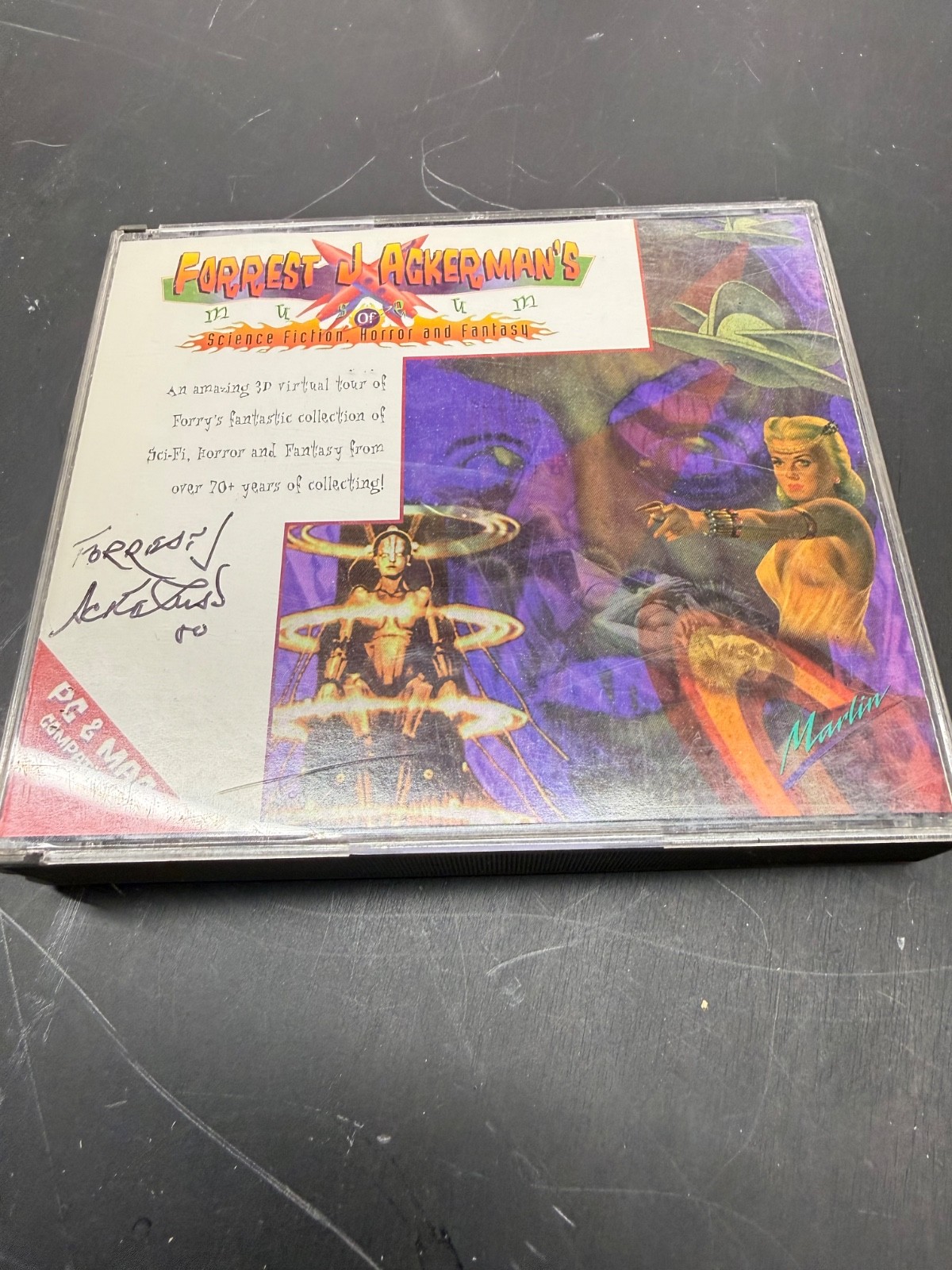 SIGNED Forrest J. Ackerman's Museum Of Science Fiction Horror & Fantasy