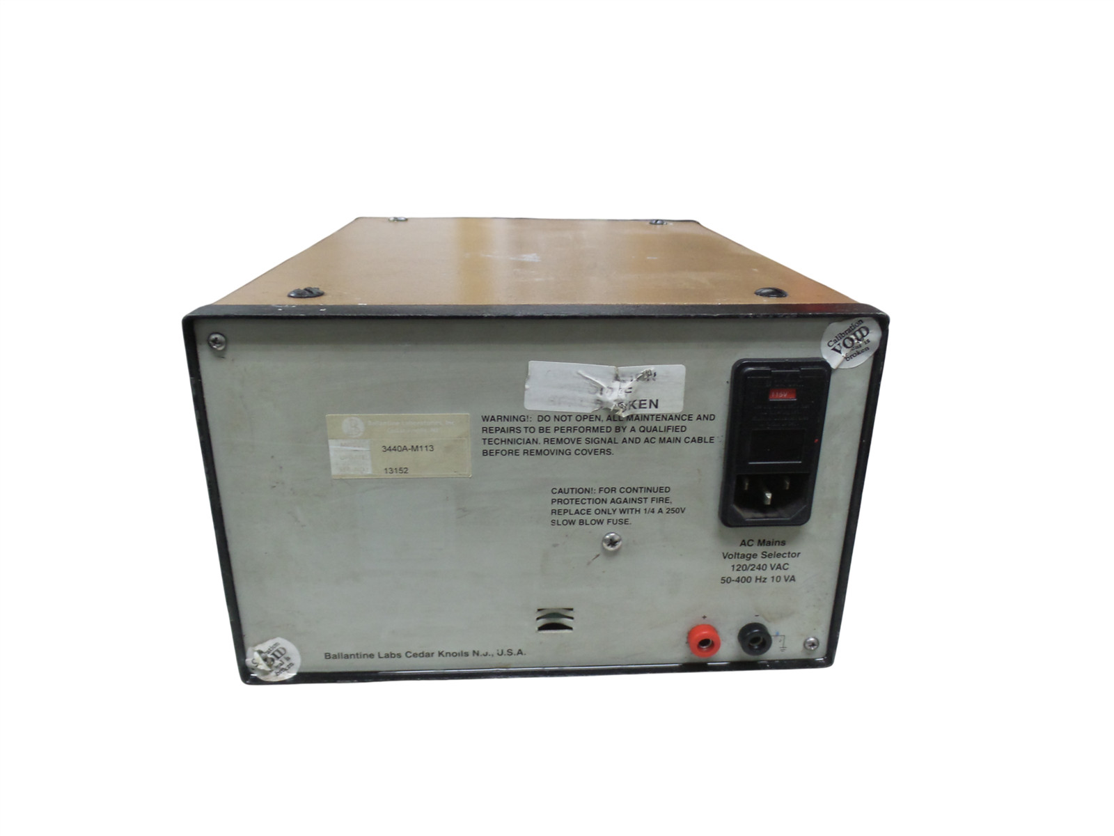 Ballantine 3440A RF Millivoltmeter