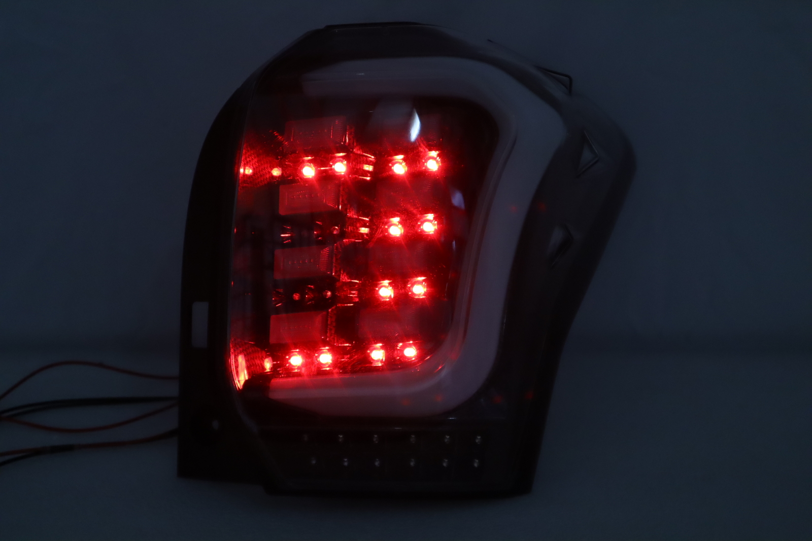 CLEAR/Black Sequential Signal LED Tail Light for~2014~15-2018 Subaru Forester SJ