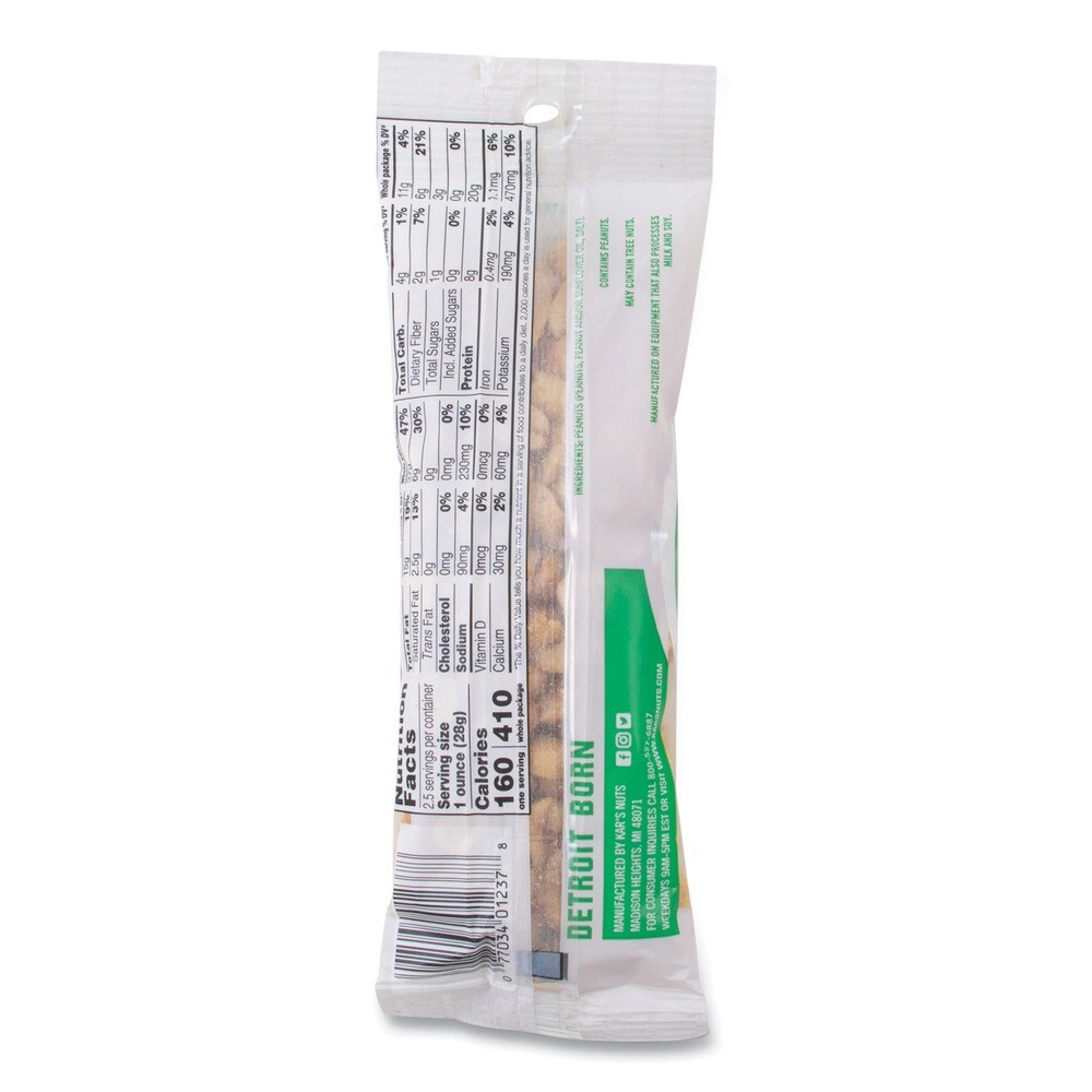 Dolcetto SN08237 2.5 oz. Packet Salted Peanuts New