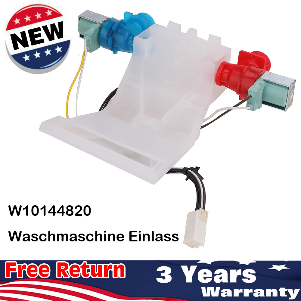 Washer Water Inlet Valve Compatible with Whirlpool Kenmore W10144820 AP6015761