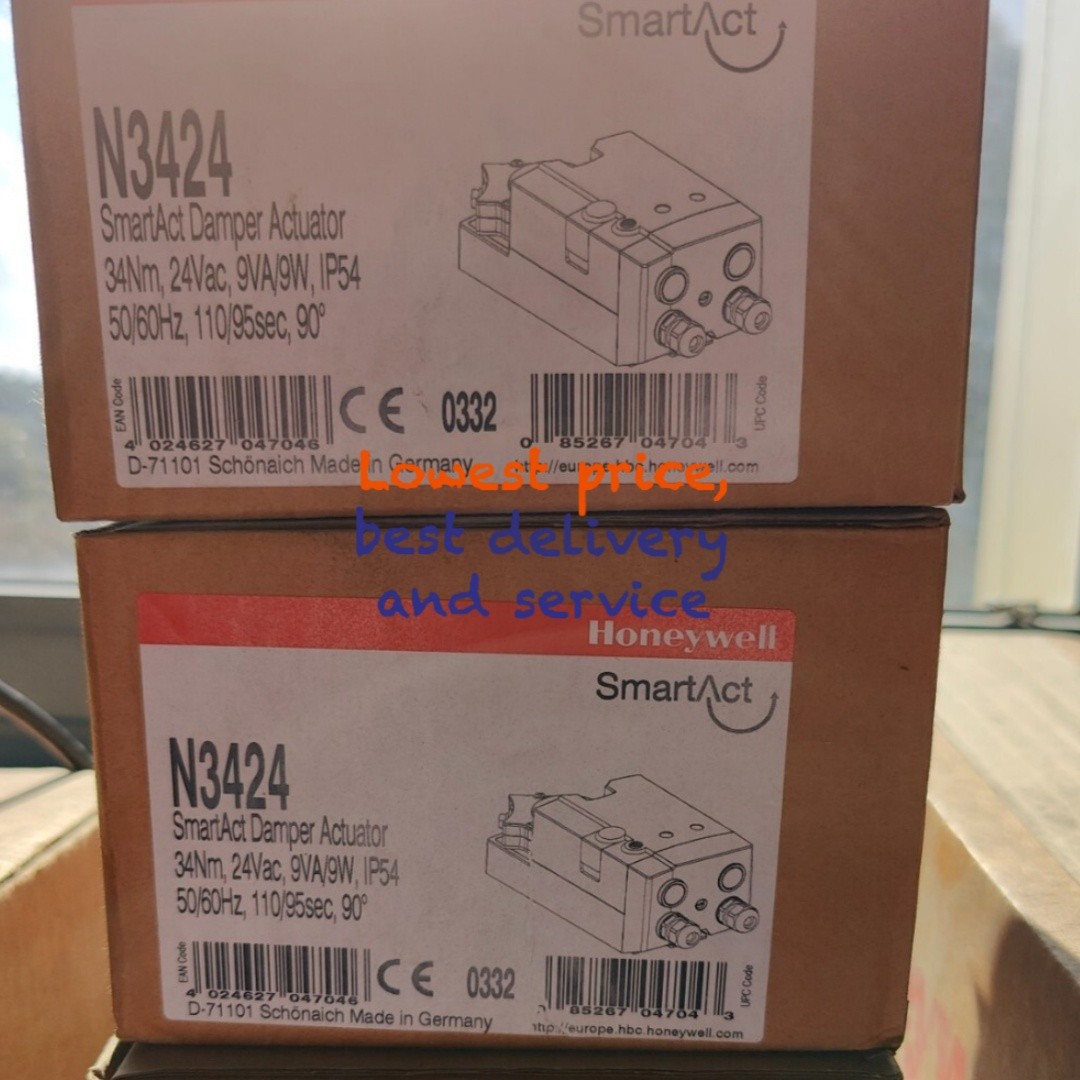 1PC Honeywell N3424 50/60Hz 24V AC 34Nm Smartact Damper Actuator Spot Goods Fast