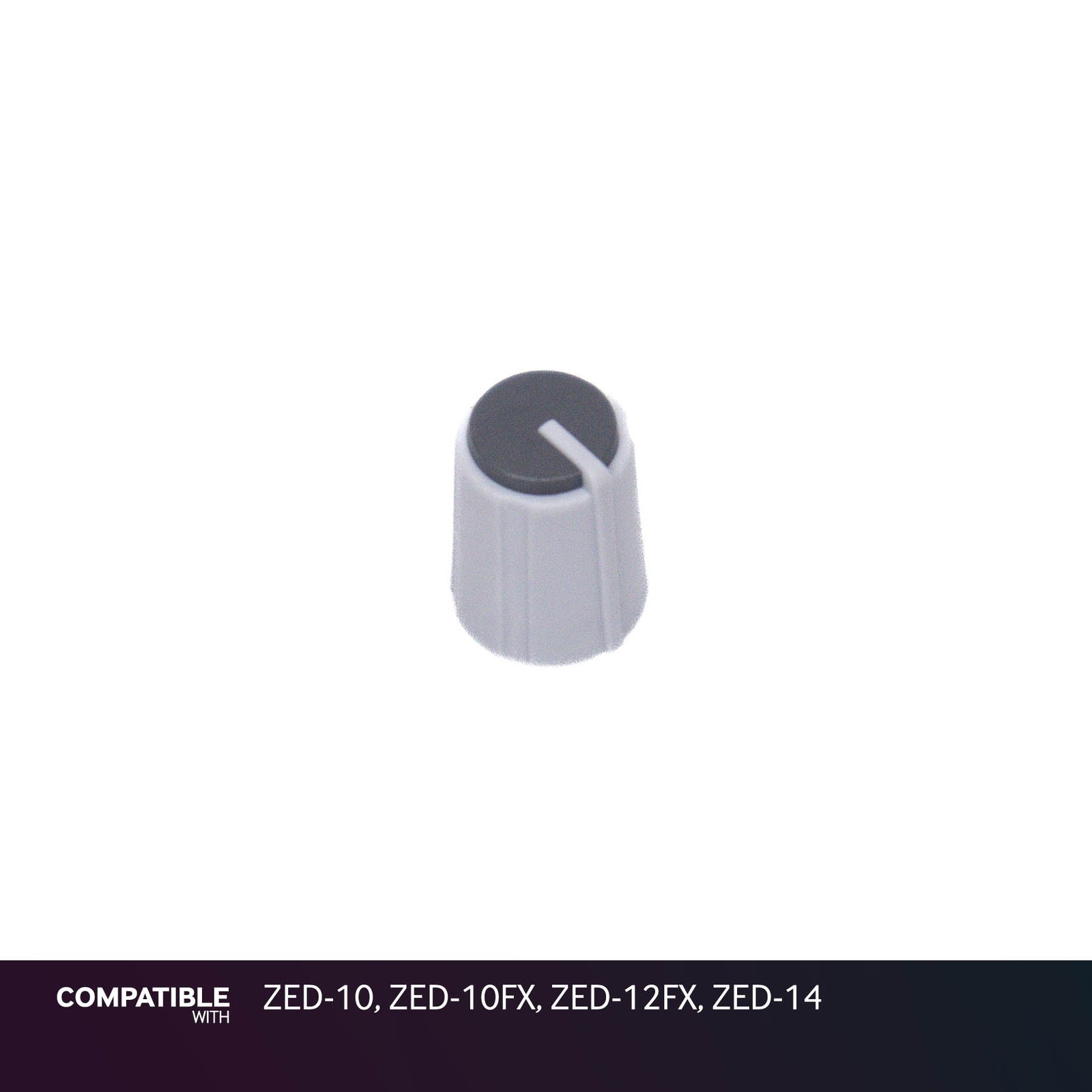 Allen & Heath Gray/Dark Gray Knob for ZED-10, ZED-10FX, ZED-12FX, ZED-14