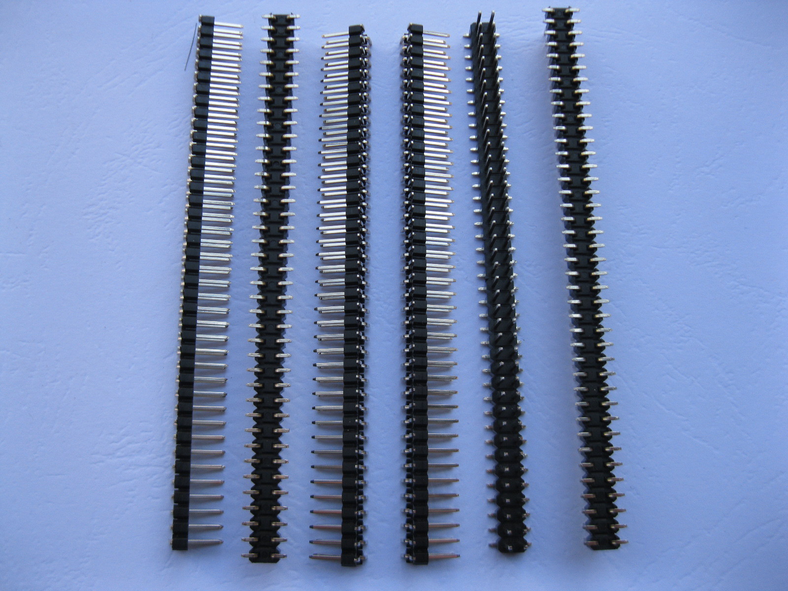 12 pcs SMD SMT 2.54mm 2x40 80pin Male Pin Header Double Row Strip New