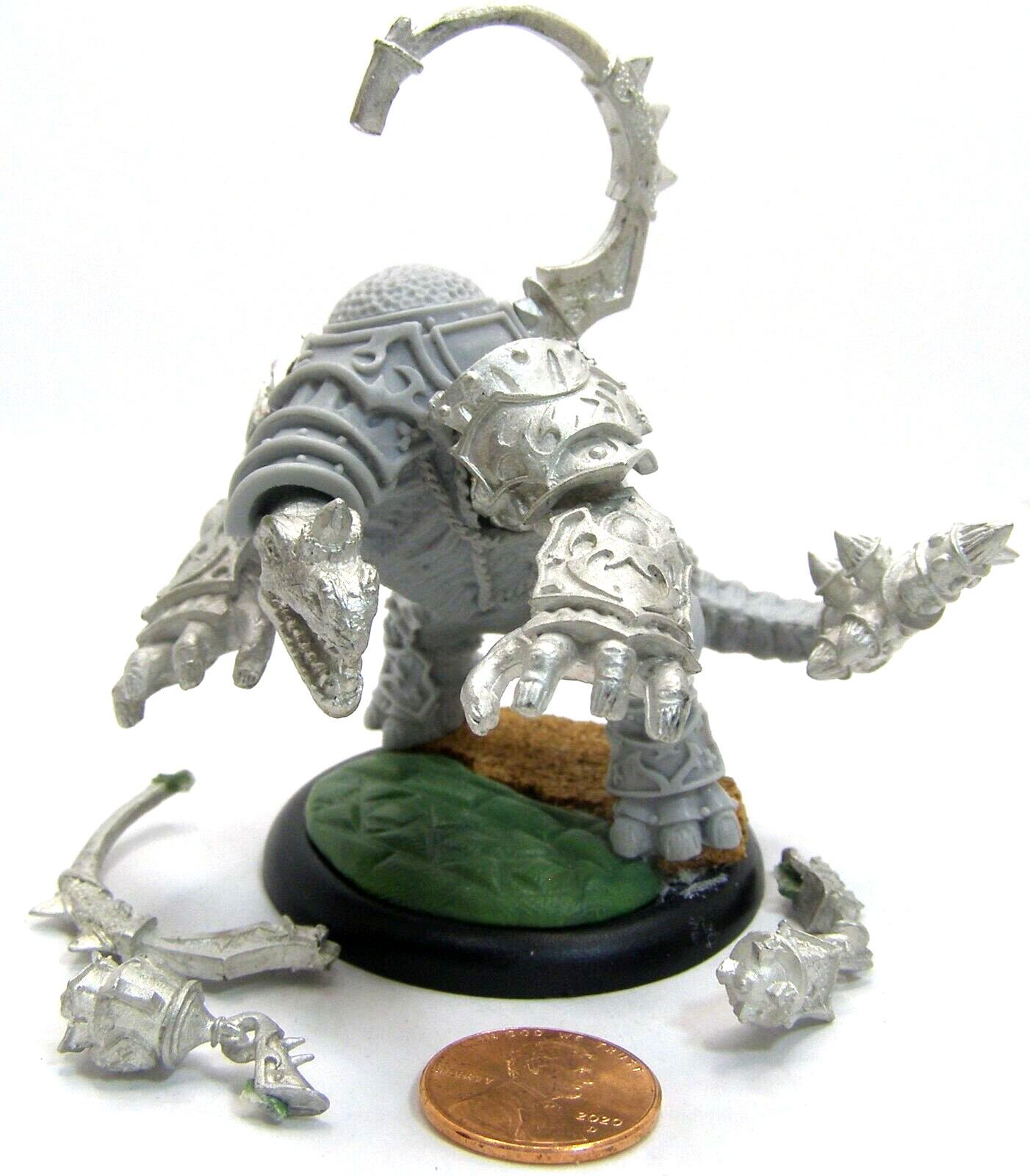 Privateer Press Hordes Despoiler Character Hvy Warbeast 7 piece Unpainted