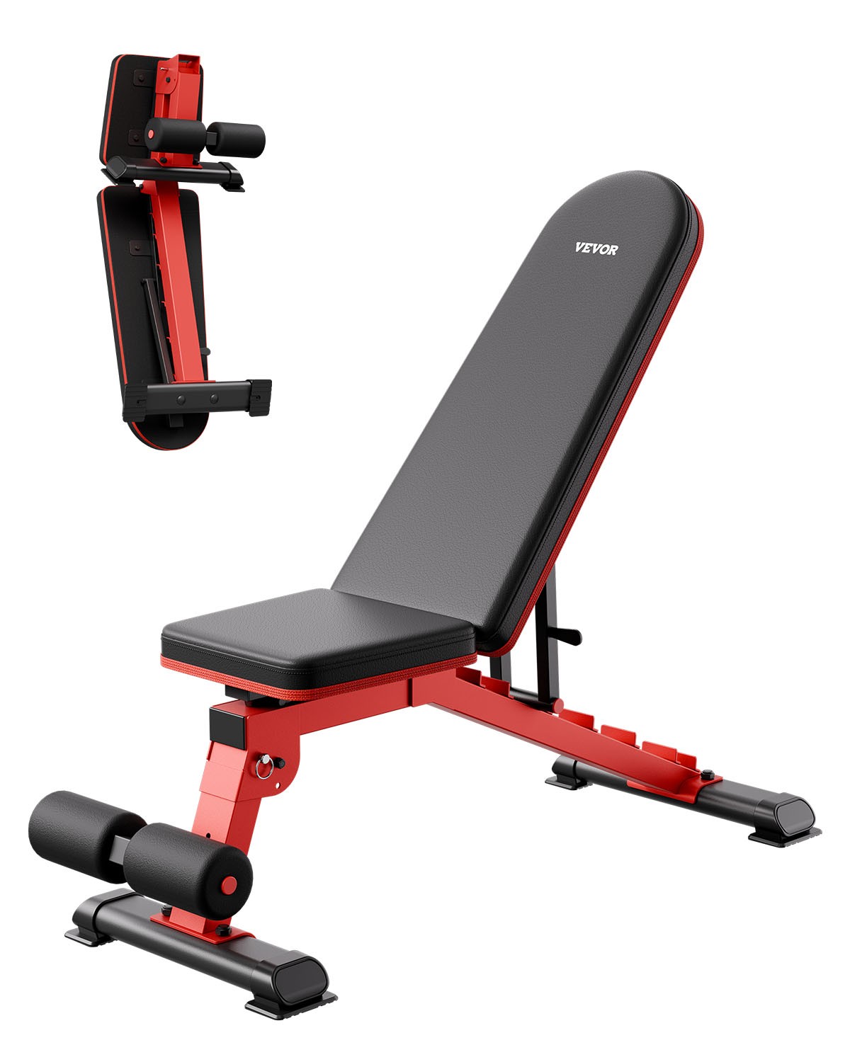 Weight Bench Sit up Bench for Home Gym Strength Training Adjustable Foldable