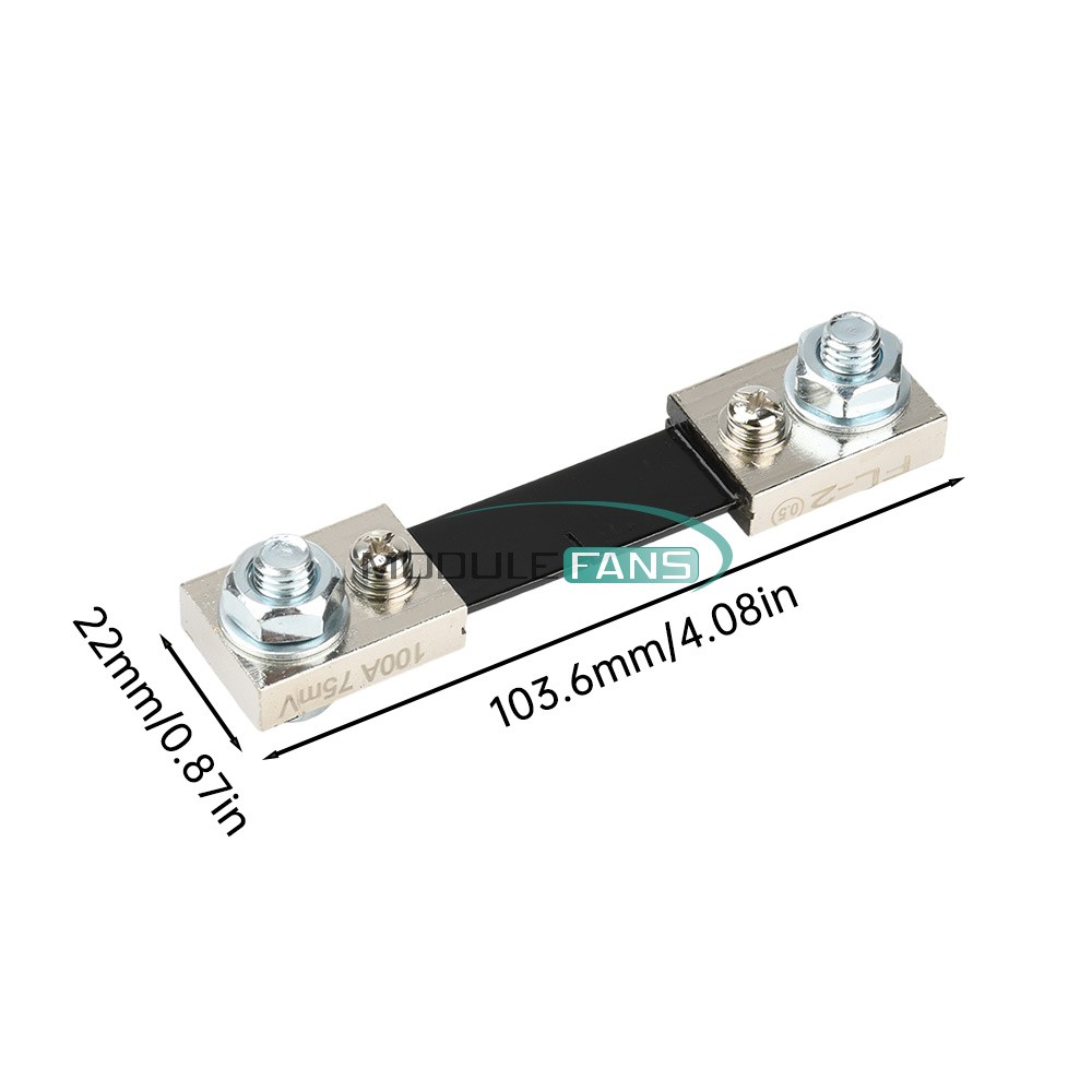 DC 100A Voltmeter Ammeter Volt Amp Meter Voltage Current Tester with Shunt
