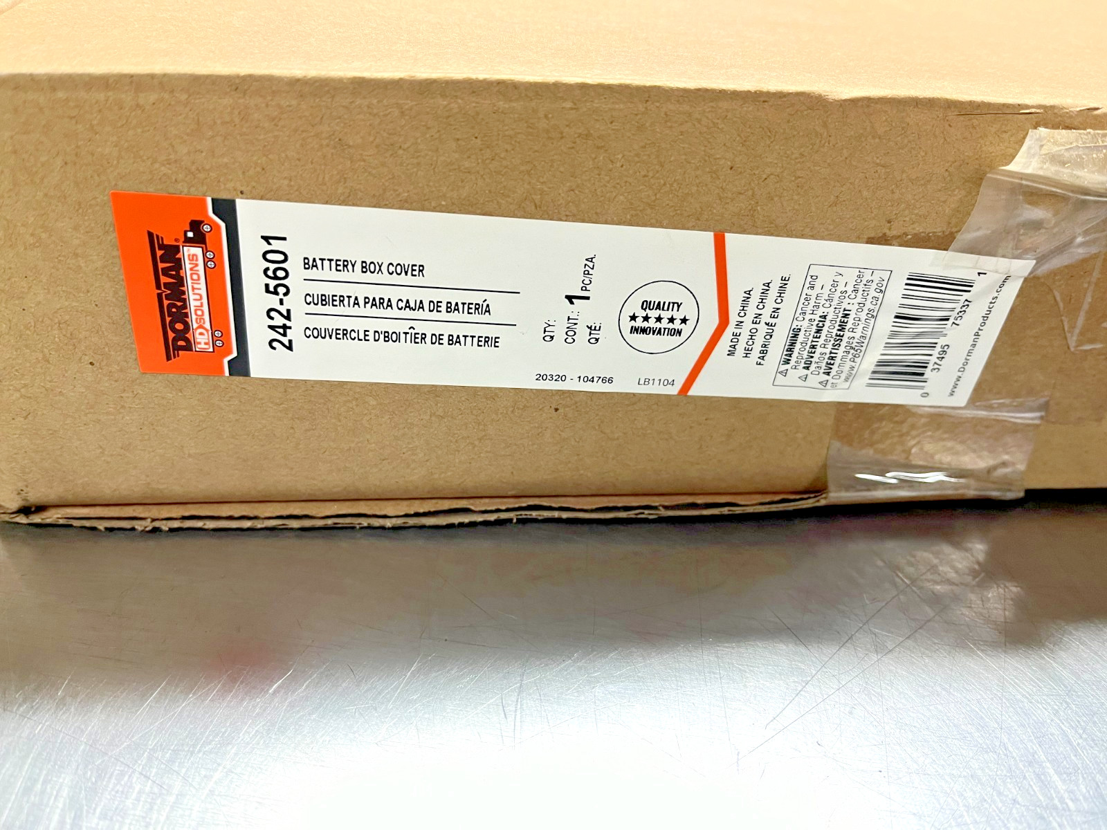 242-5601 Dorman Battery Box COVER 2425601