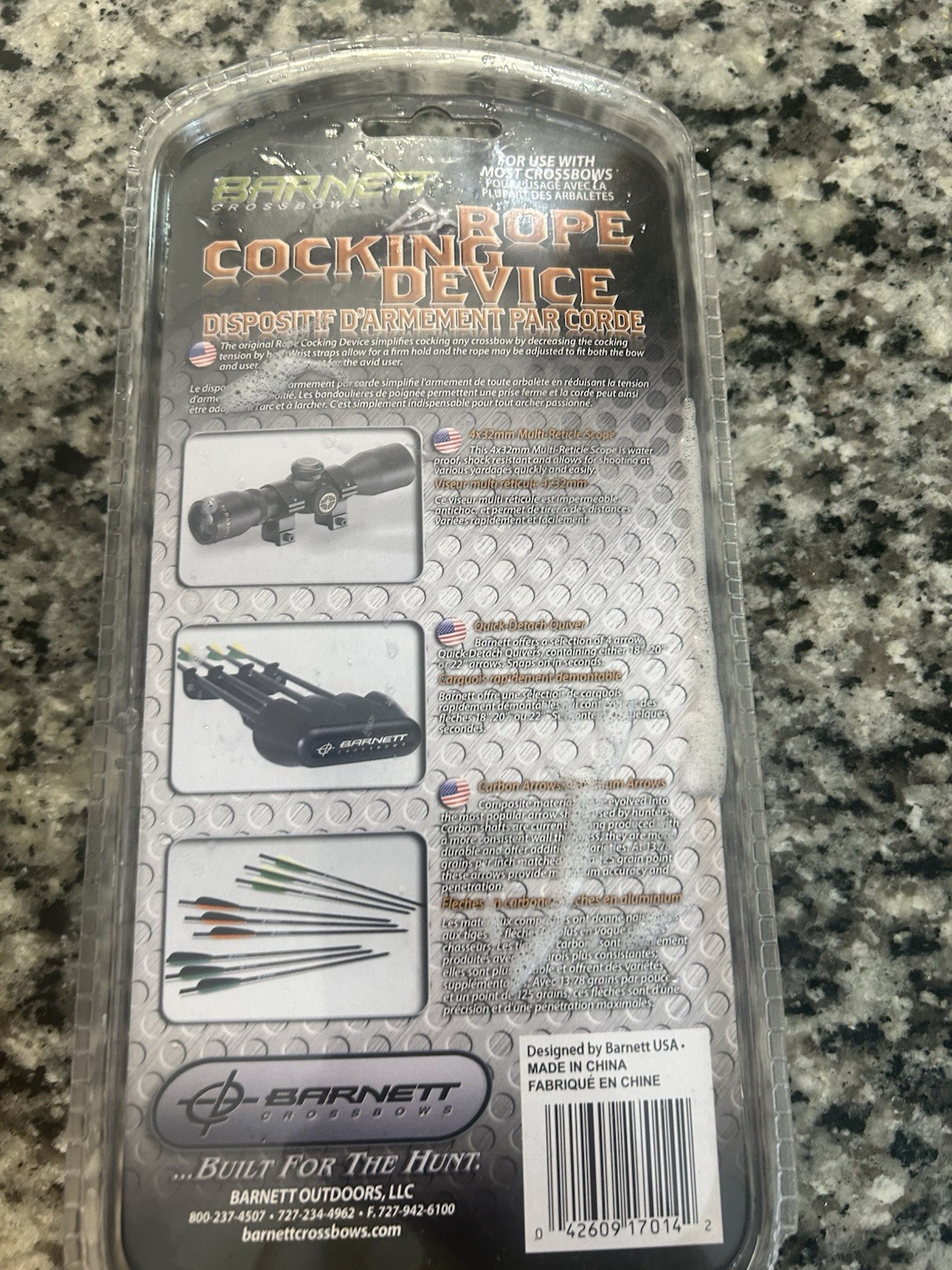 Barnett Rope Cocking Device