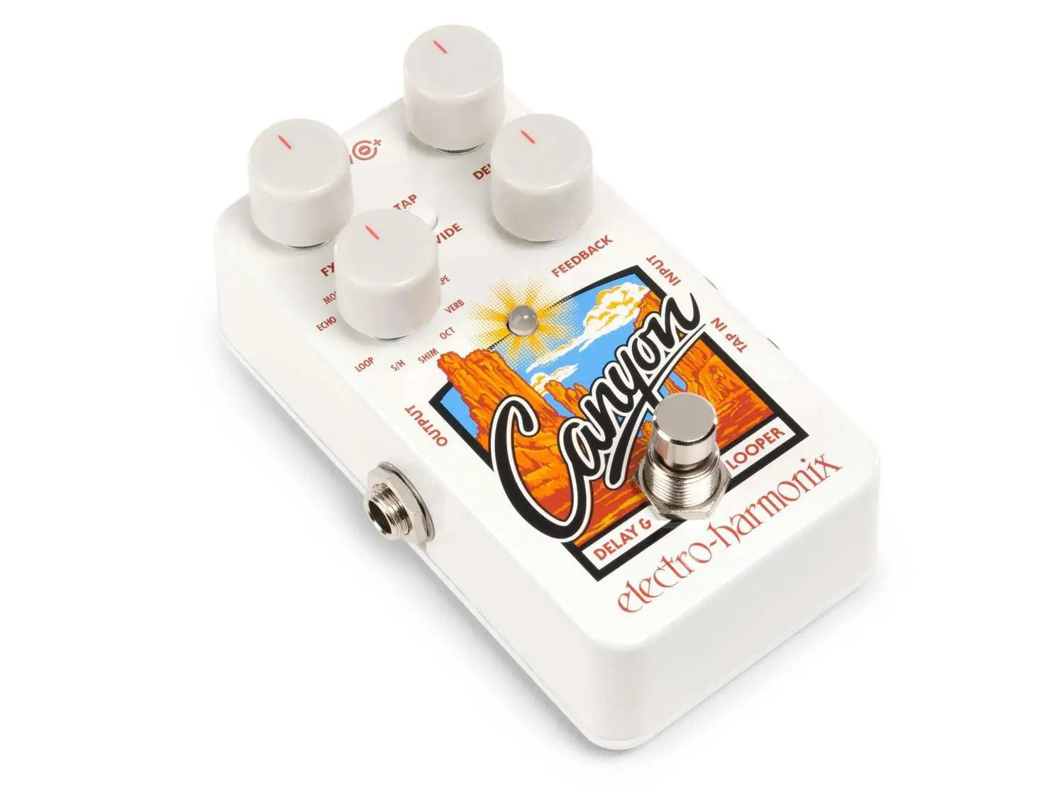 Electro-Harmonix Canyon Delay And Looper Guitar Effect Pedal