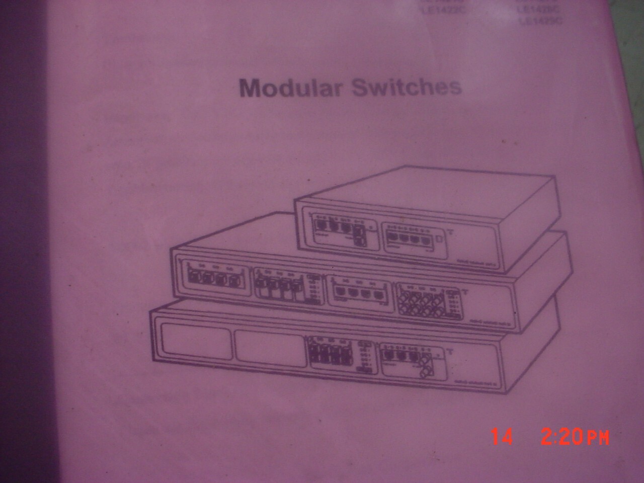 Blackbox Modular Switch LE1408A