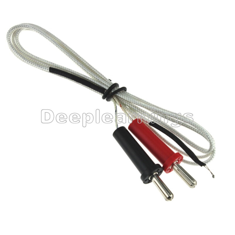 -50℃ to 350℃ TP-01A K-type Temperature Test Thermocouple Sensor Probe 100cm Wire
